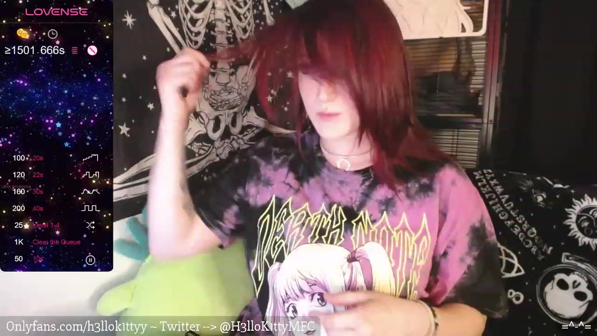 Gallery image thumbnail from H3llok1tty's myfreecams stream on, 02/09/2024, 09:32 image 15 of 20