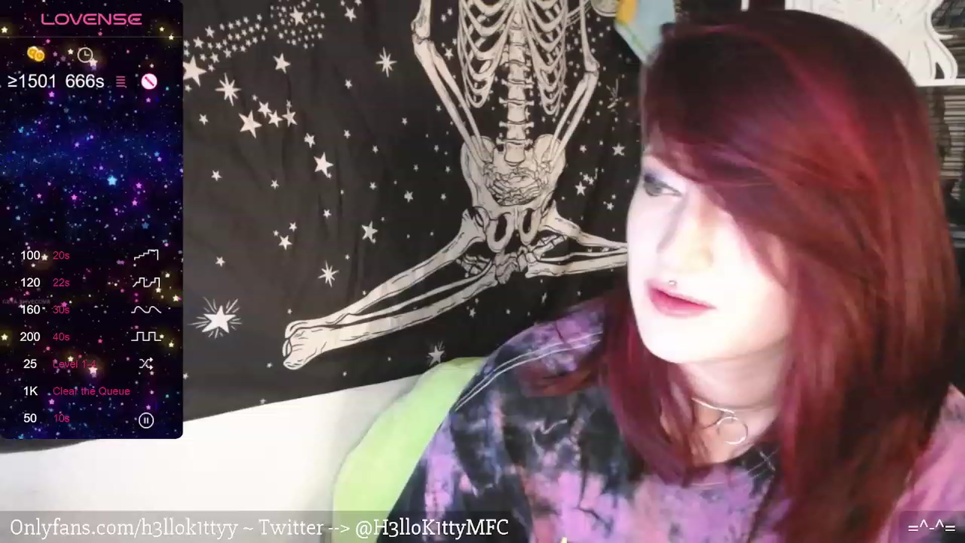 Gallery image thumbnail from H3llok1tty's myfreecams stream on, 02/09/2024, 10:13 image 1 of 20