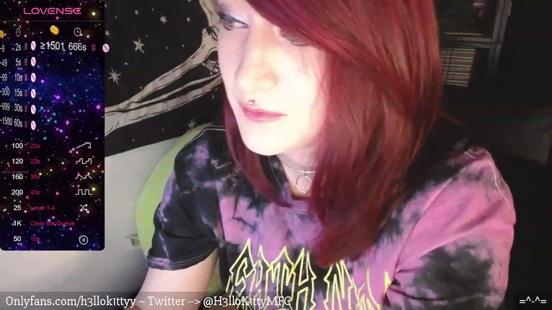 Gallery image thumbnail from H3llok1tty's myfreecams stream on, 02/09/2024, 10:13 image 4 of 20