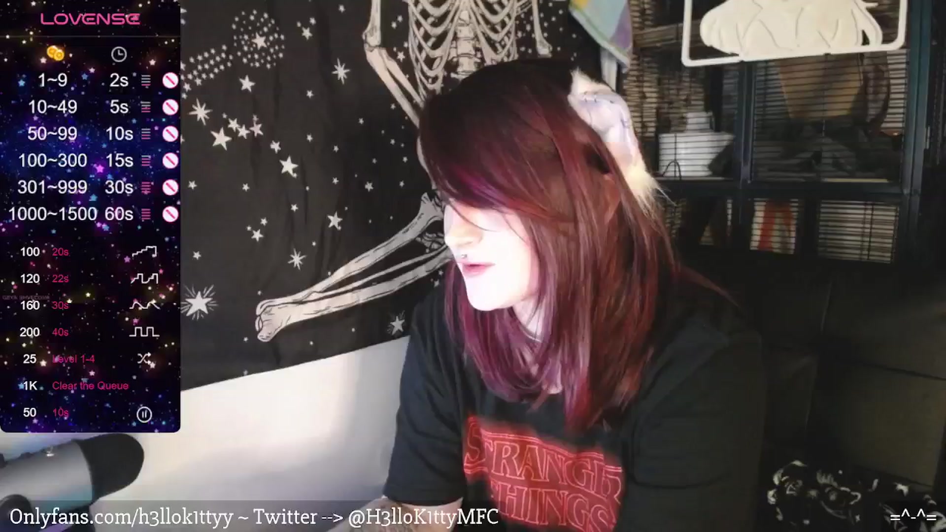 Gallery image thumbnail from H3llok1tty's myfreecams stream on, 02/11/2024, 11:33 image 12 of 20