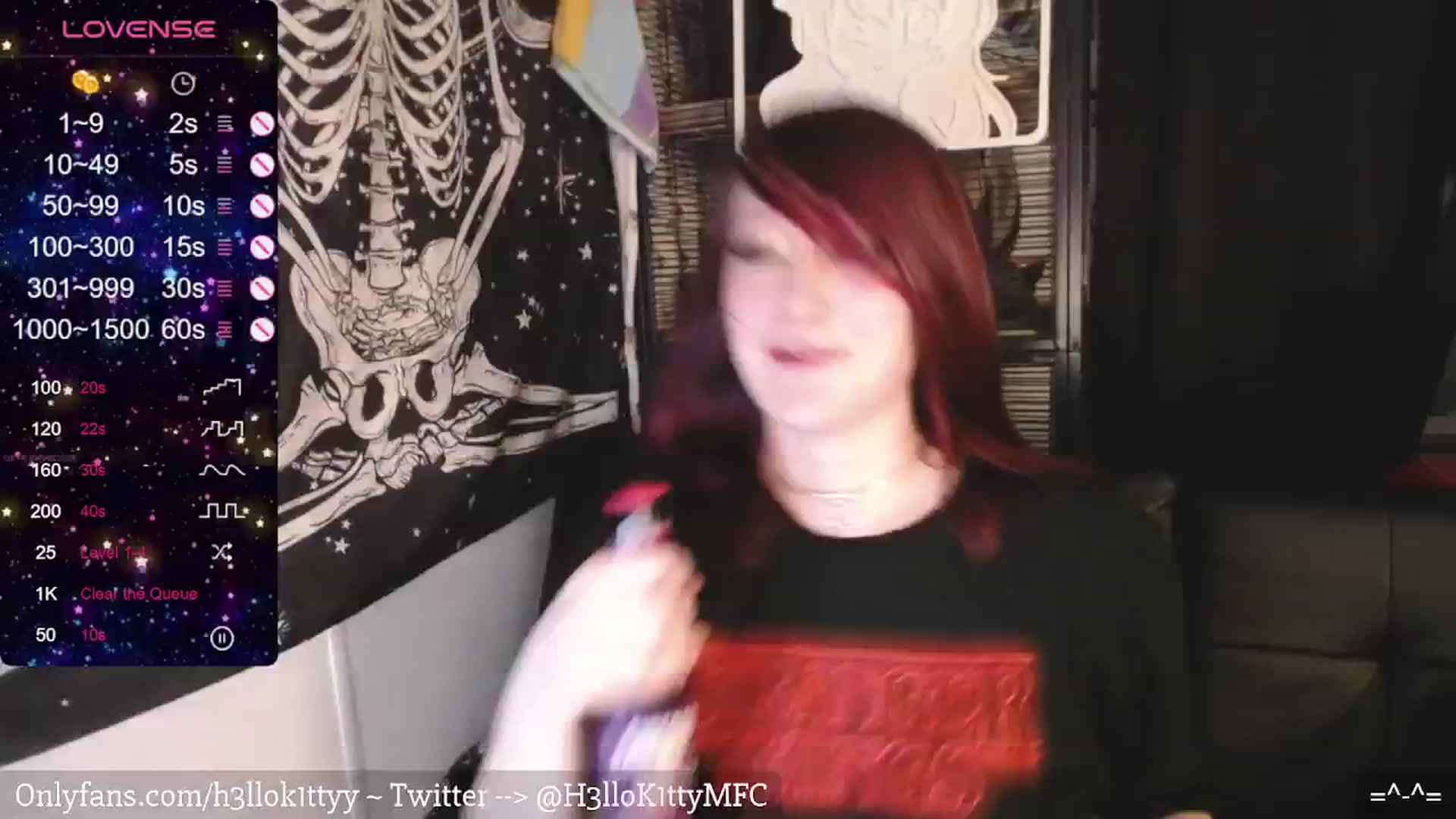 Gallery image thumbnail from H3llok1tty's myfreecams stream on, 02/11/2024, 11:33 image 9 of 20