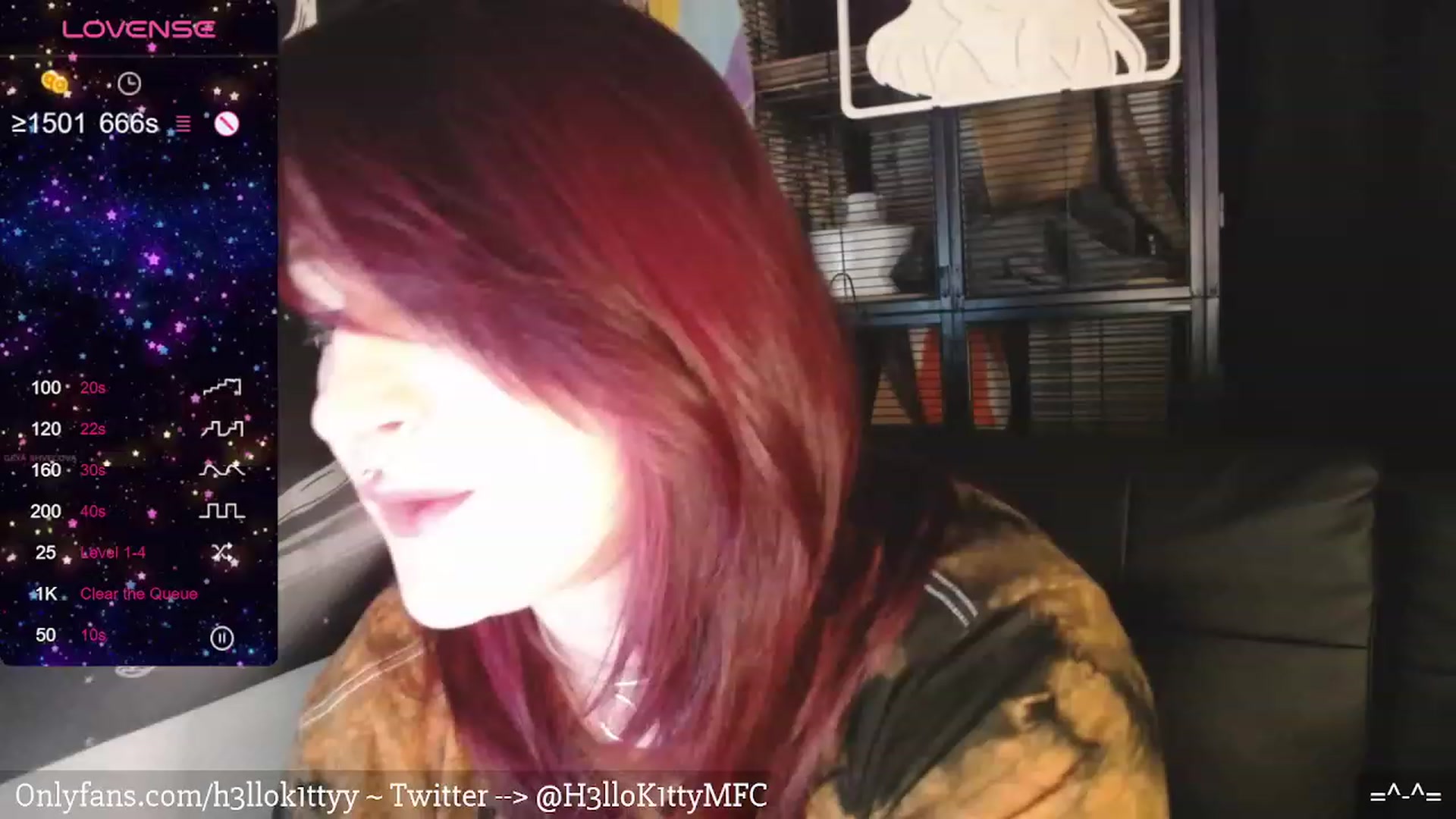 Gallery image thumbnail from H3llok1tty's myfreecams stream on, 02/12/2024, 09:47 image 8 of 20