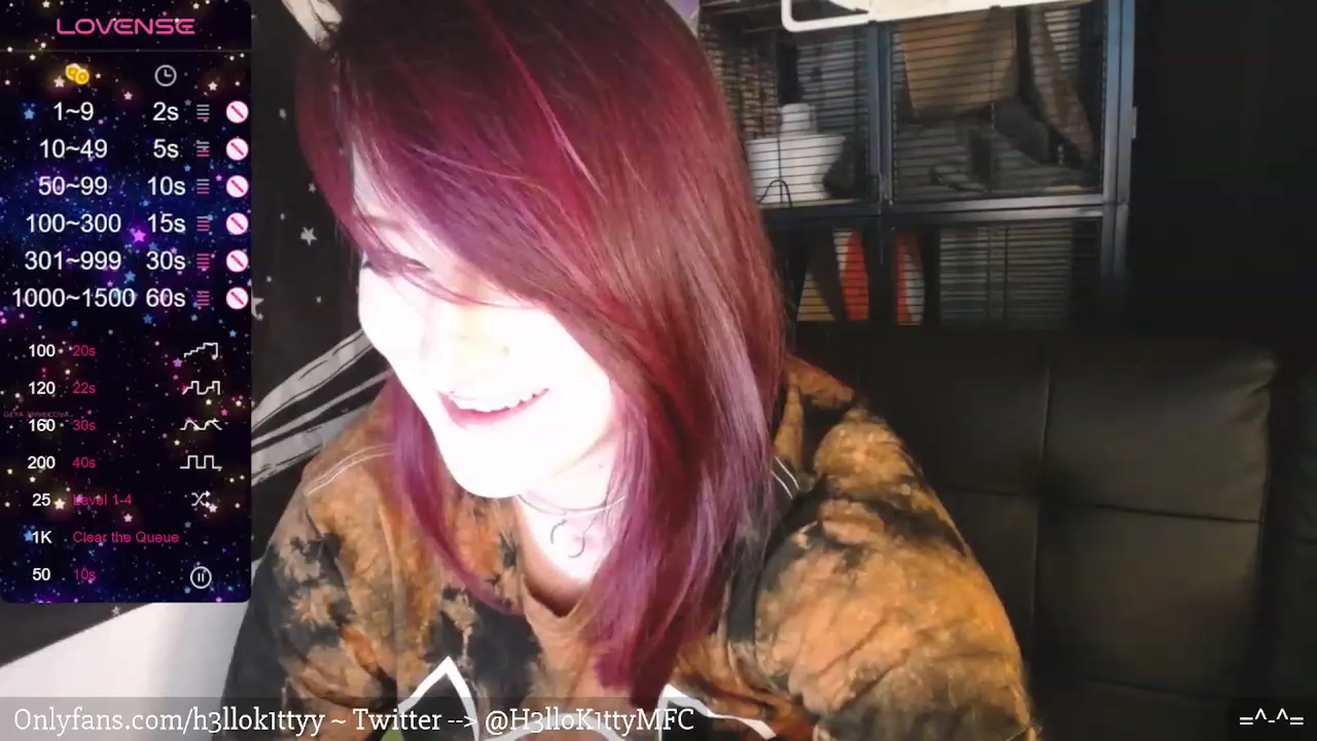 Gallery image thumbnail from H3llok1tty's myfreecams stream on, 02/12/2024, 09:47 image 18 of 20