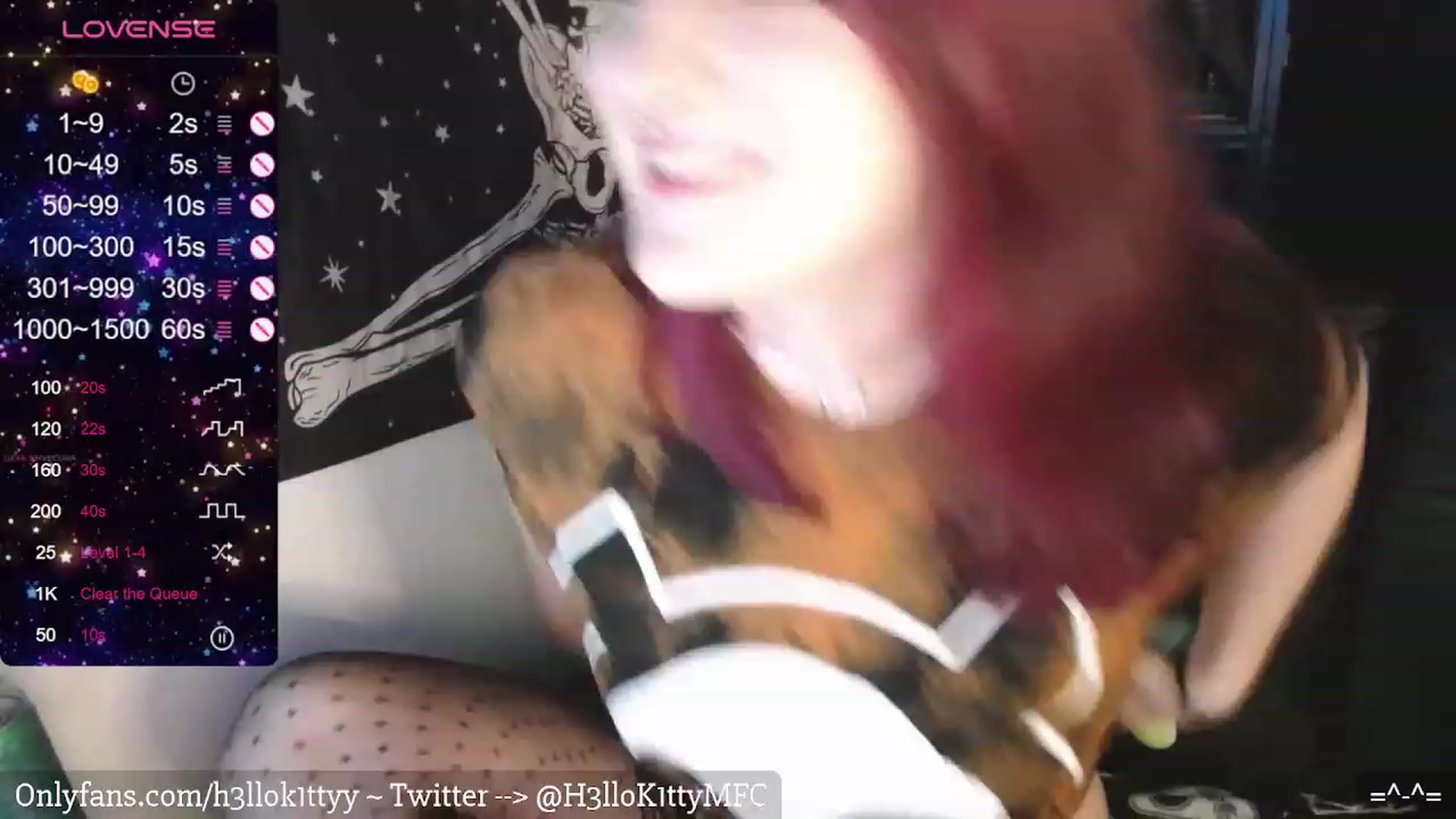 Gallery image thumbnail from H3llok1tty's myfreecams stream on, 02/12/2024, 09:47 image 1 of 20