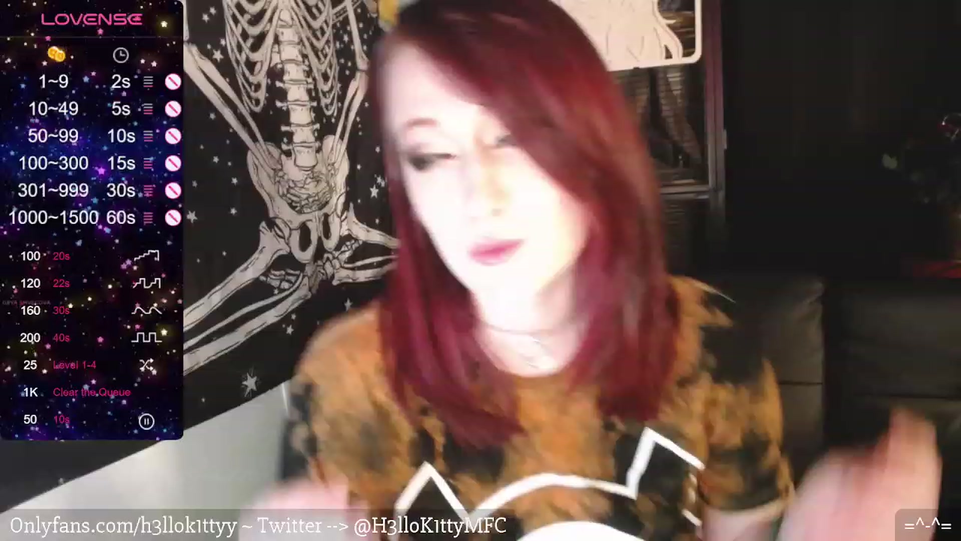 Gallery image thumbnail from H3llok1tty's myfreecams stream on, 02/12/2024, 09:47 image 11 of 20
