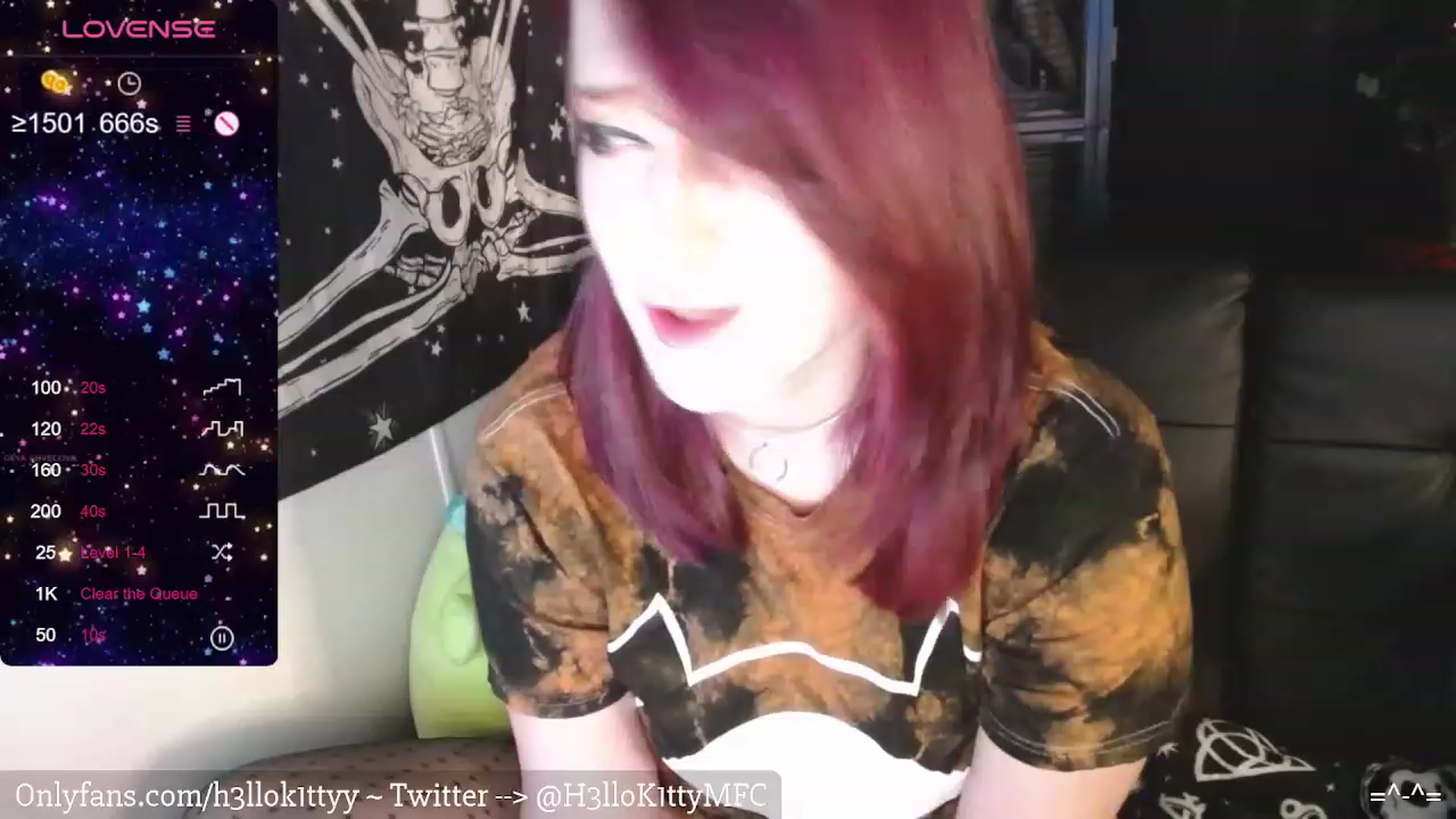 Gallery image thumbnail from H3llok1tty's myfreecams stream on, 02/12/2024, 09:47 image 12 of 20