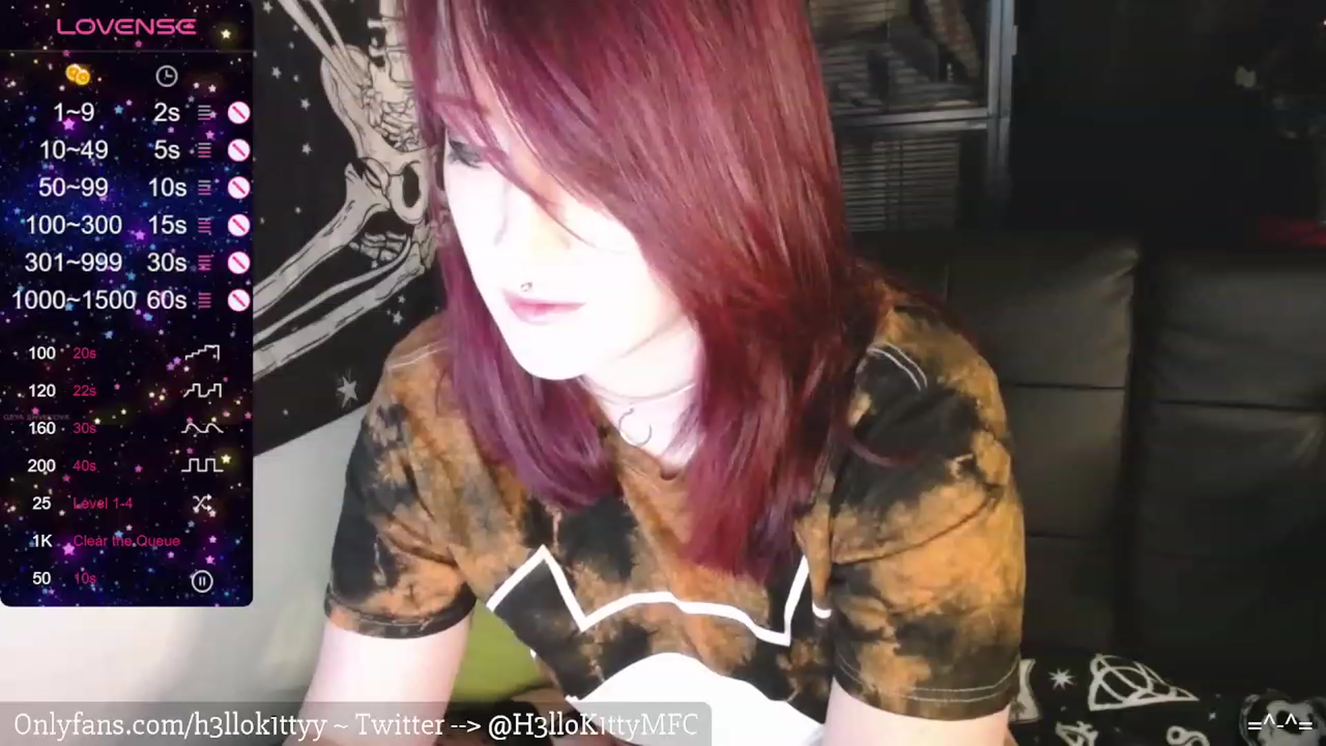 Gallery image thumbnail from H3llok1tty's myfreecams stream on, 02/12/2024, 09:47 image 14 of 20