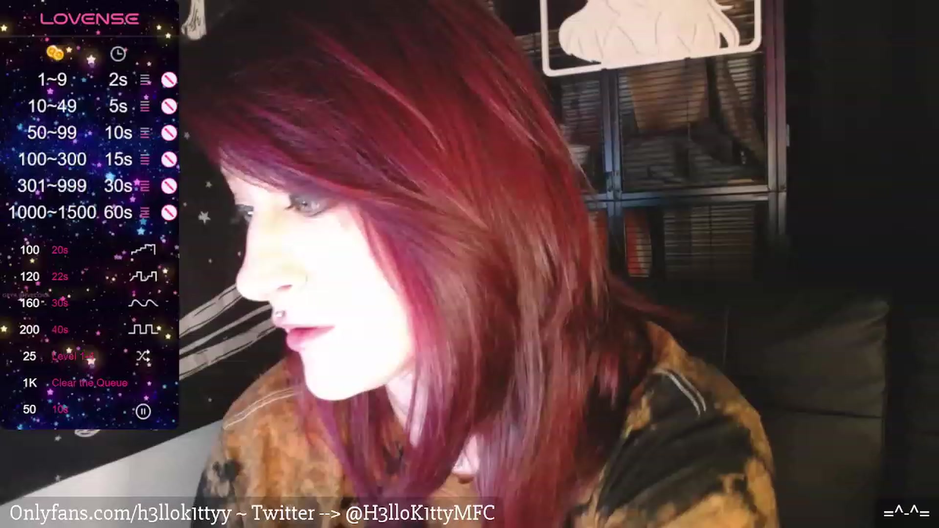 Gallery image thumbnail from H3llok1tty's myfreecams stream on, 02/12/2024, 09:47 image 7 of 20