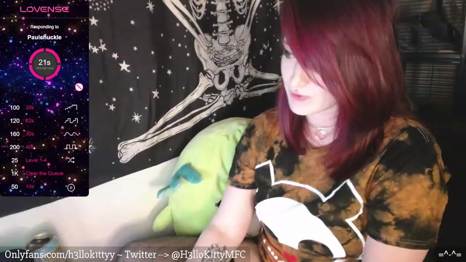 Gallery image thumbnail from H3llok1tty's myfreecams stream on, 02/12/2024, 10:51 image 6 of 20