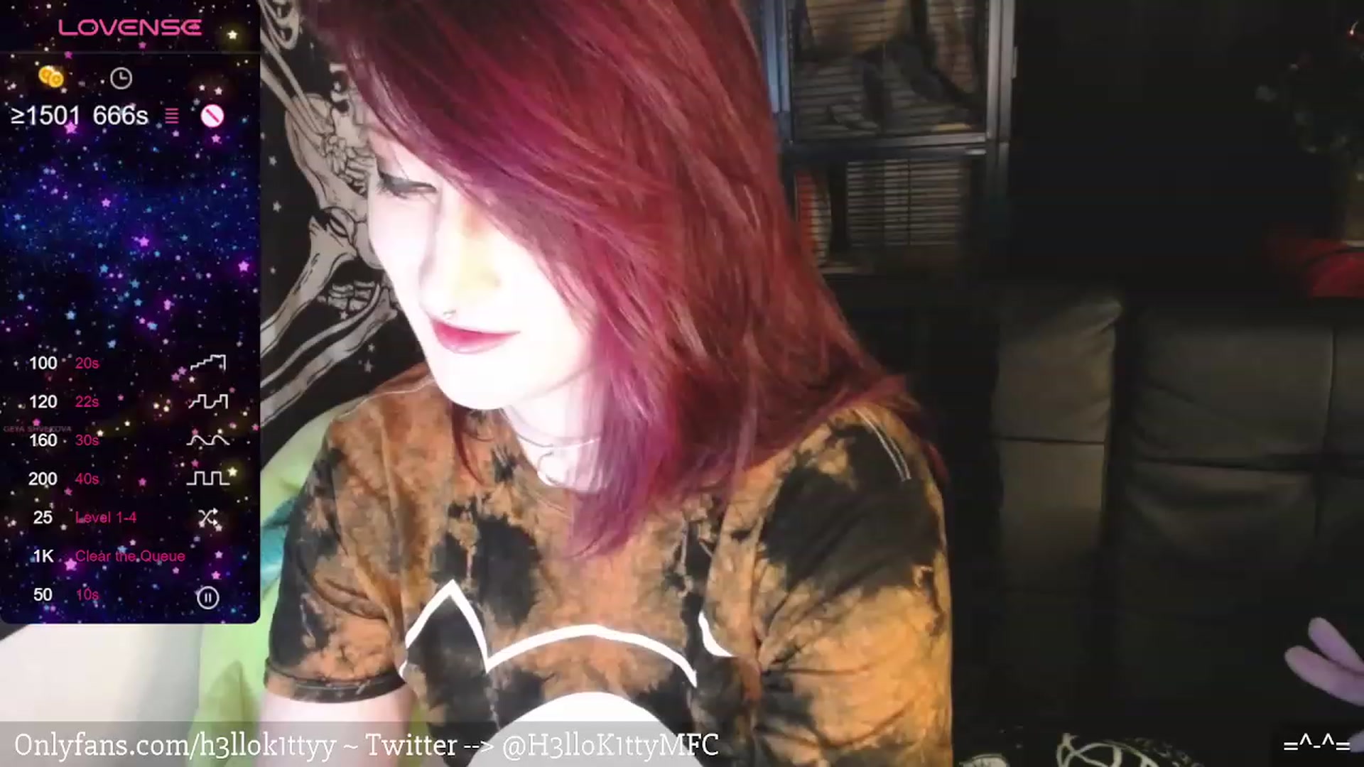 Gallery image thumbnail from H3llok1tty's myfreecams stream on, 02/12/2024, 10:51 image 13 of 20