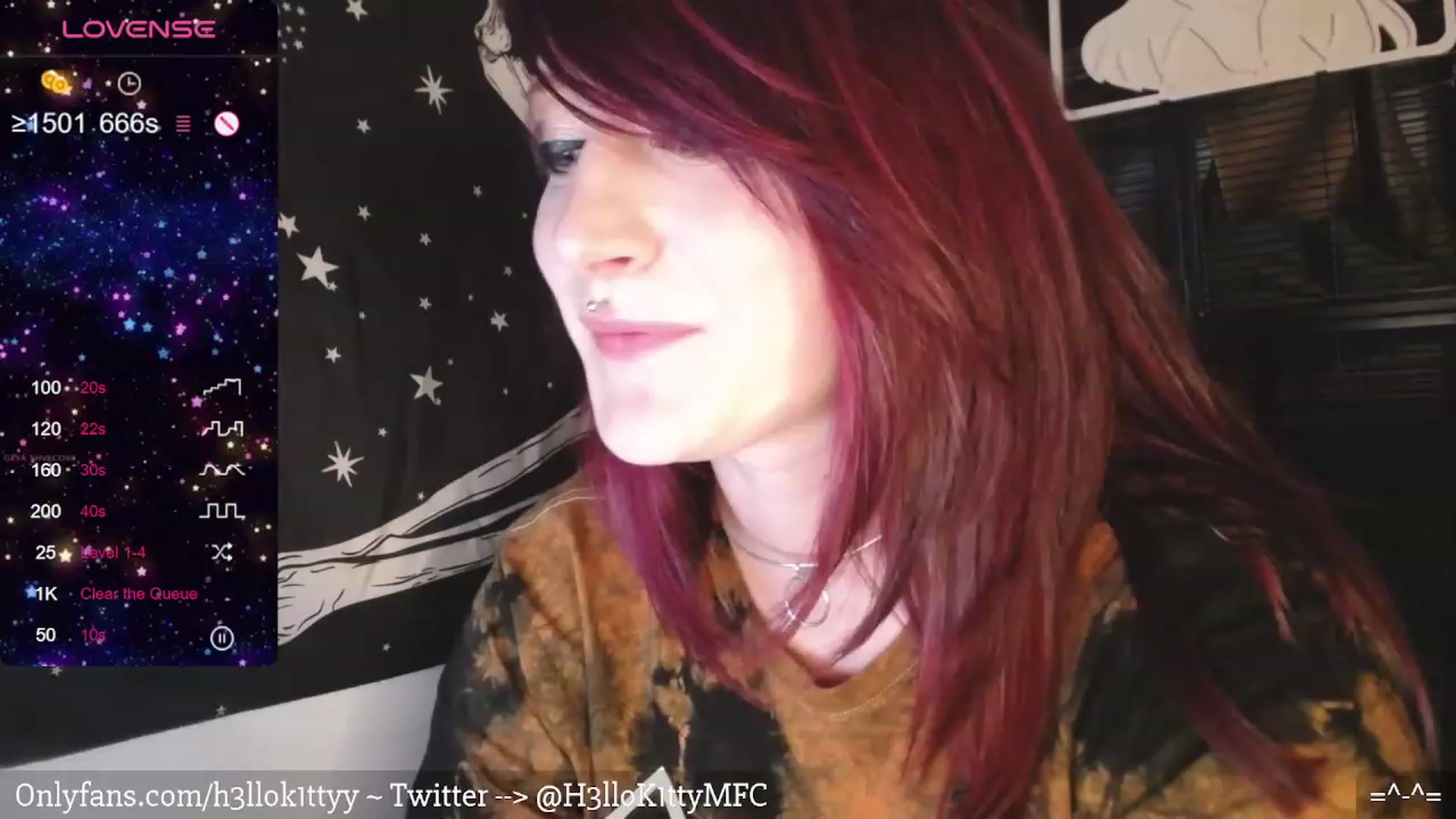 Gallery image thumbnail from H3llok1tty's myfreecams stream on, 02/12/2024, 12:08 image 3 of 20