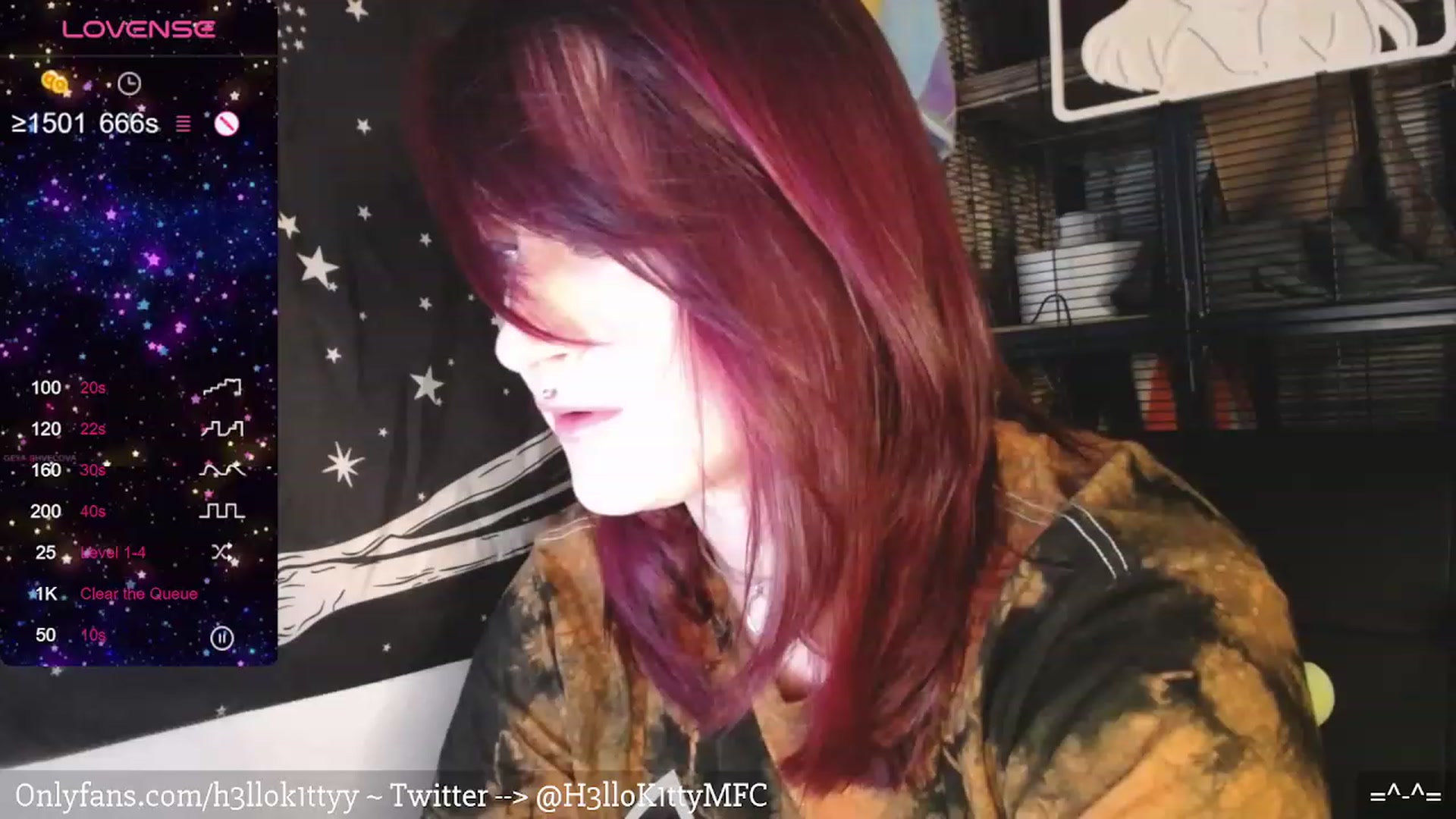 Gallery image thumbnail from H3llok1tty's myfreecams stream on, 02/12/2024, 12:08 image 5 of 20