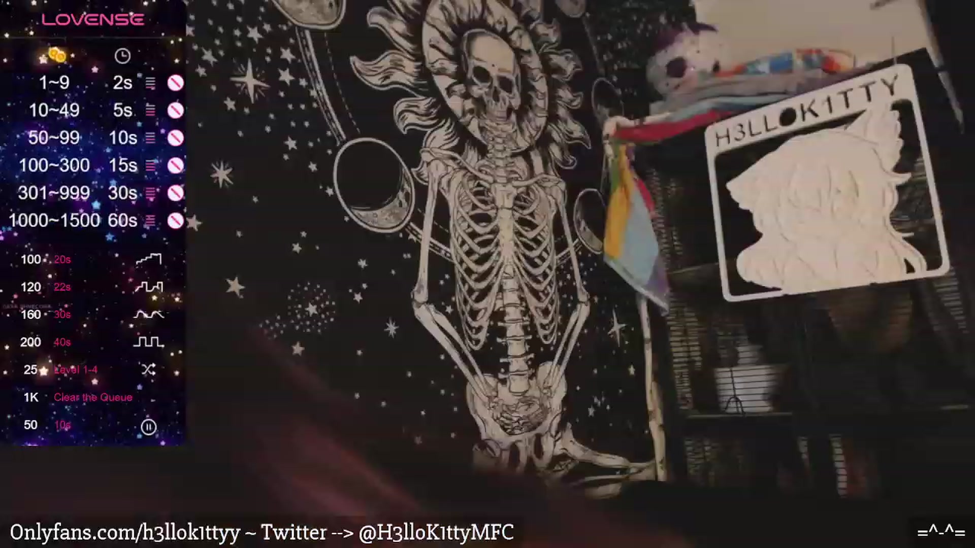 Gallery image thumbnail from H3llok1tty's myfreecams stream on, 02/12/2024, 12:08 image 2 of 20