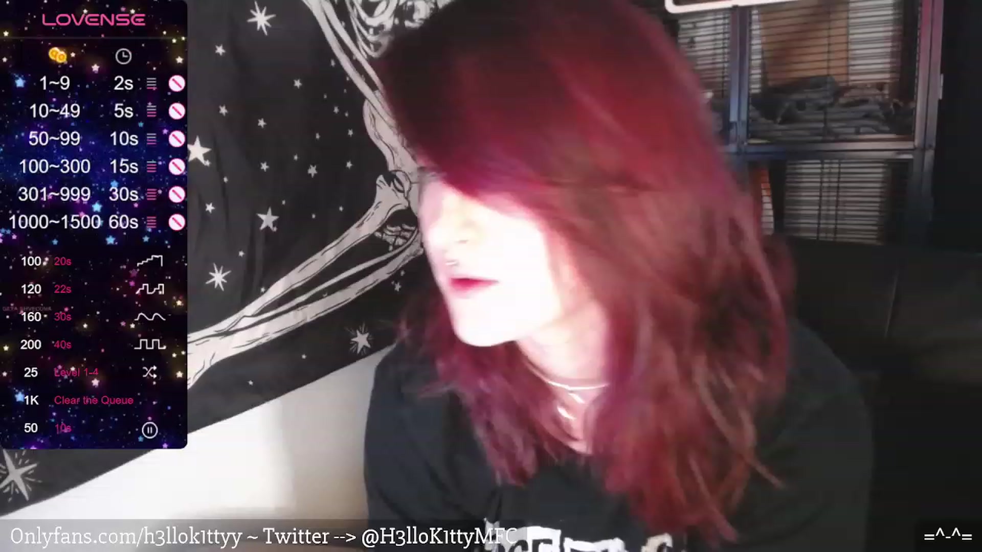 Gallery image thumbnail from H3llok1tty's myfreecams stream on, 02/16/2024, 12:36 image 14 of 20