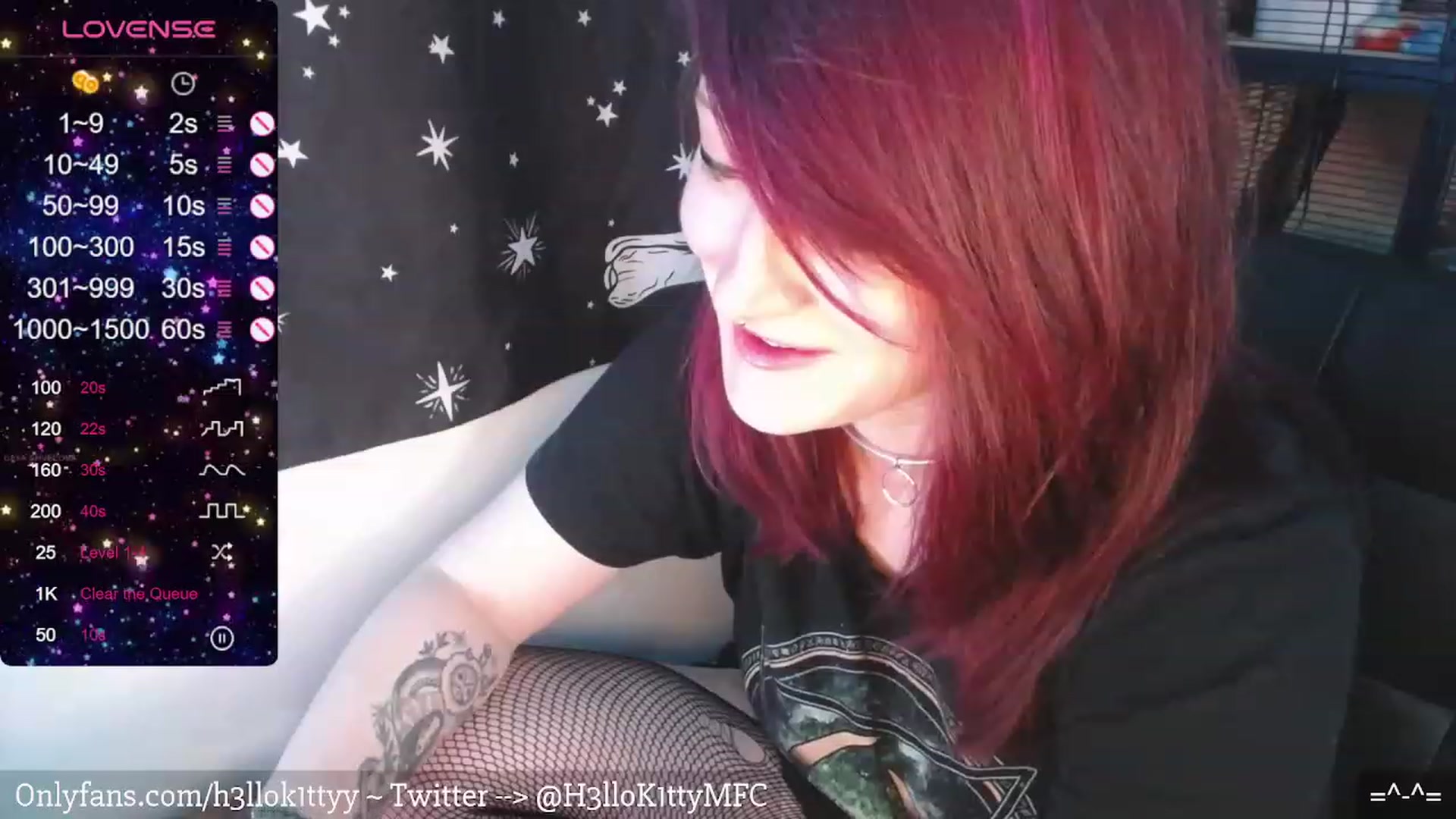 Gallery image thumbnail from H3llok1tty's myfreecams stream on, 02/17/2024, 13:48 image 15 of 20