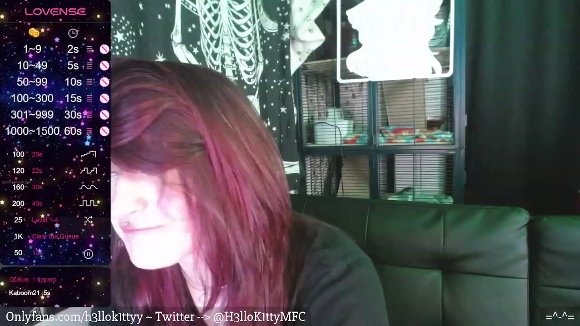 Gallery image thumbnail from H3llok1tty's myfreecams stream on, 02/17/2024, 13:48 image 3 of 20