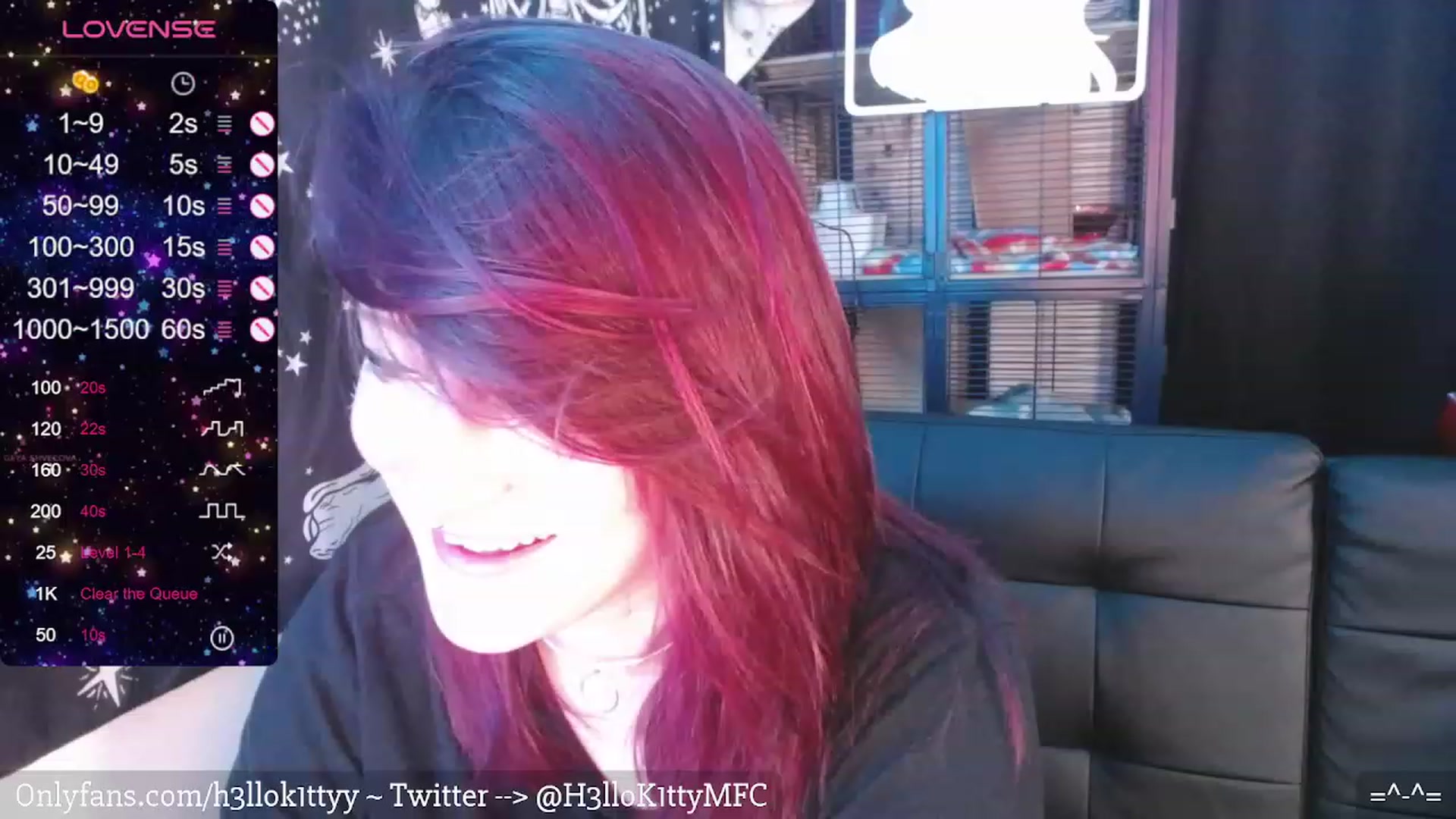 Gallery image thumbnail from H3llok1tty's myfreecams stream on, 02/17/2024, 13:48 image 2 of 20