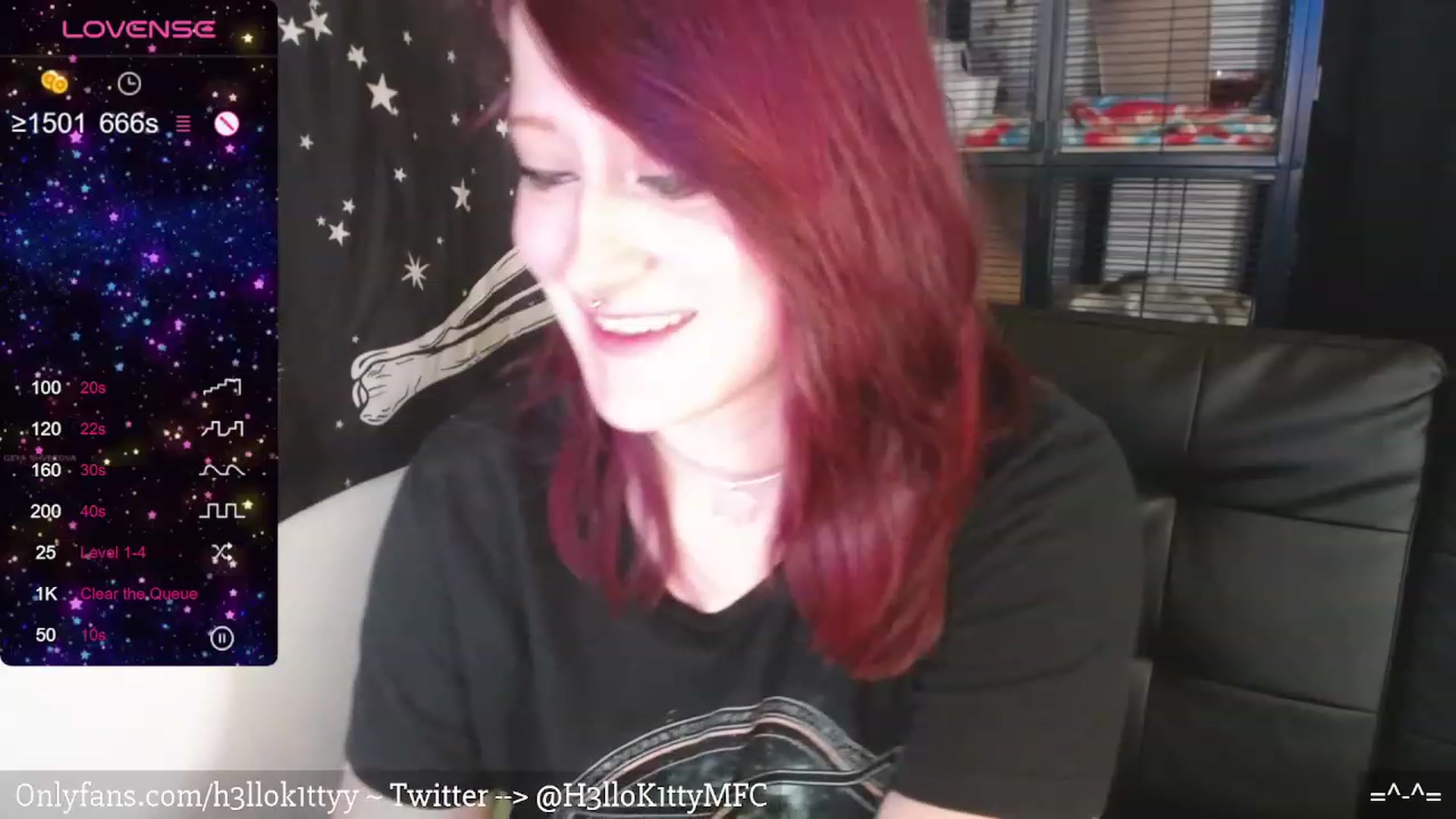Gallery image thumbnail from H3llok1tty's myfreecams stream on, 02/17/2024, 13:48 image 5 of 20