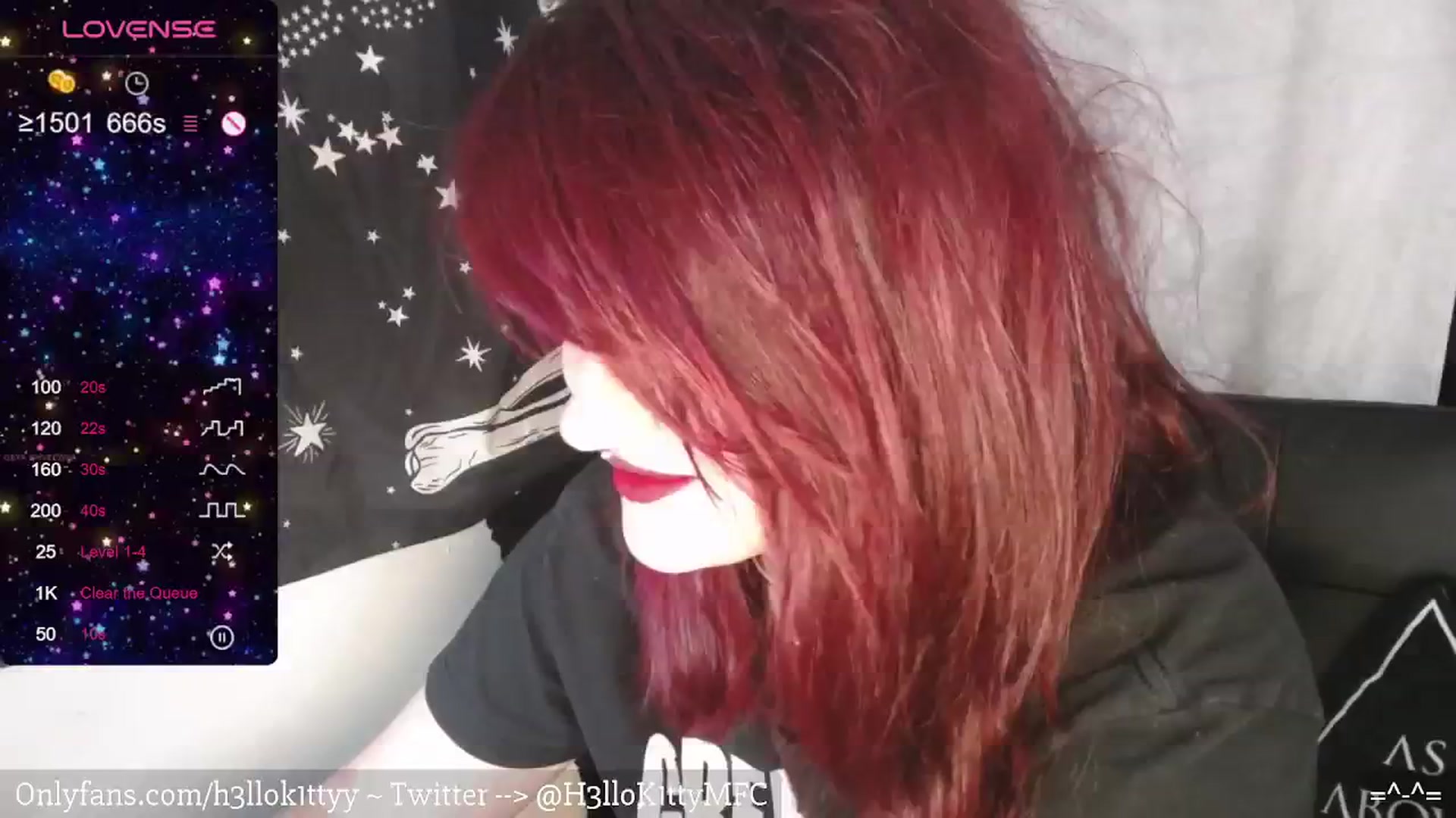 Gallery image thumbnail from H3llok1tty's myfreecams stream on, 02/20/2024, 12:17 image 1 of 20