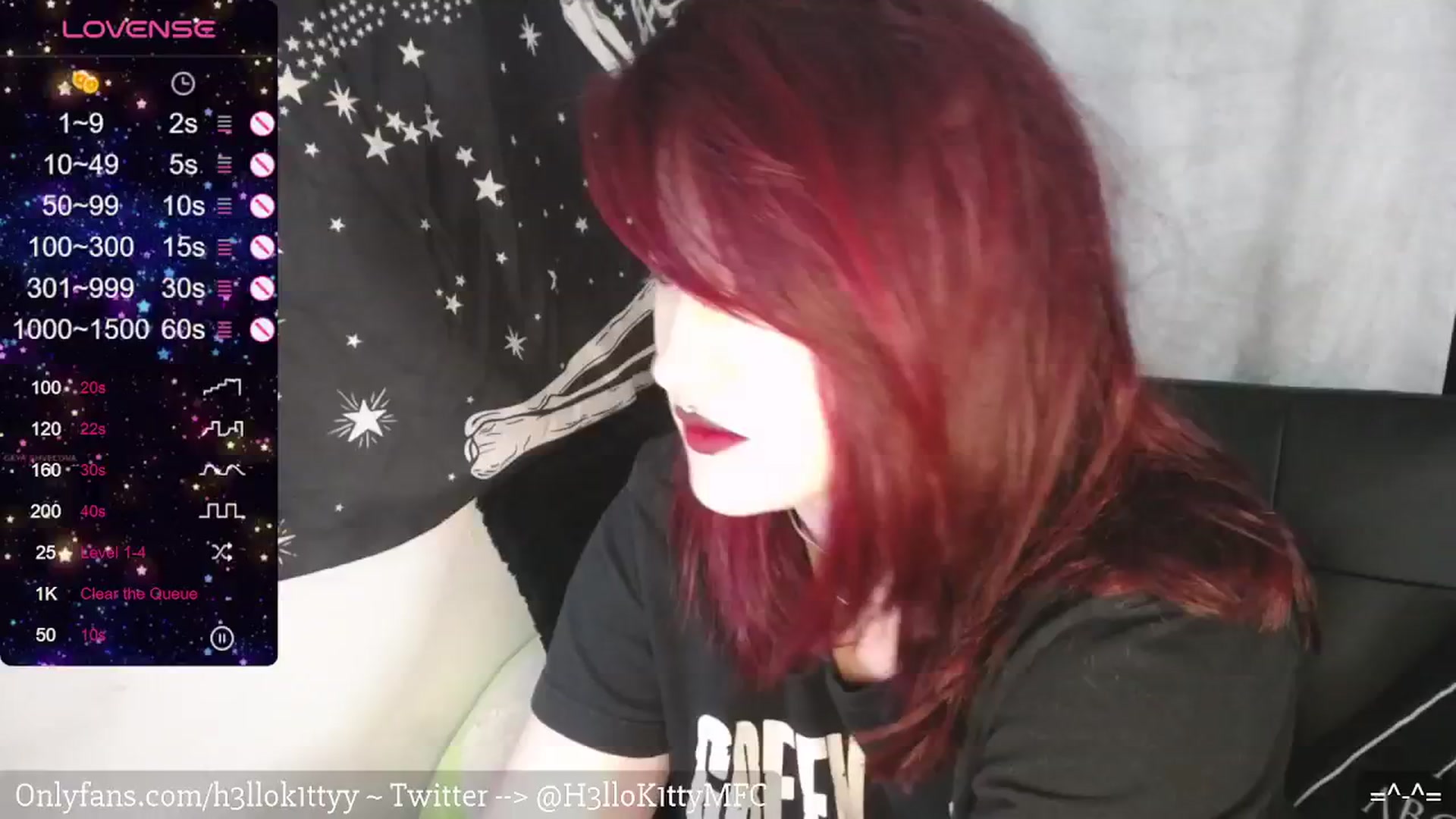 Gallery image thumbnail from H3llok1tty's myfreecams stream on, 02/20/2024, 12:17 image 10 of 20