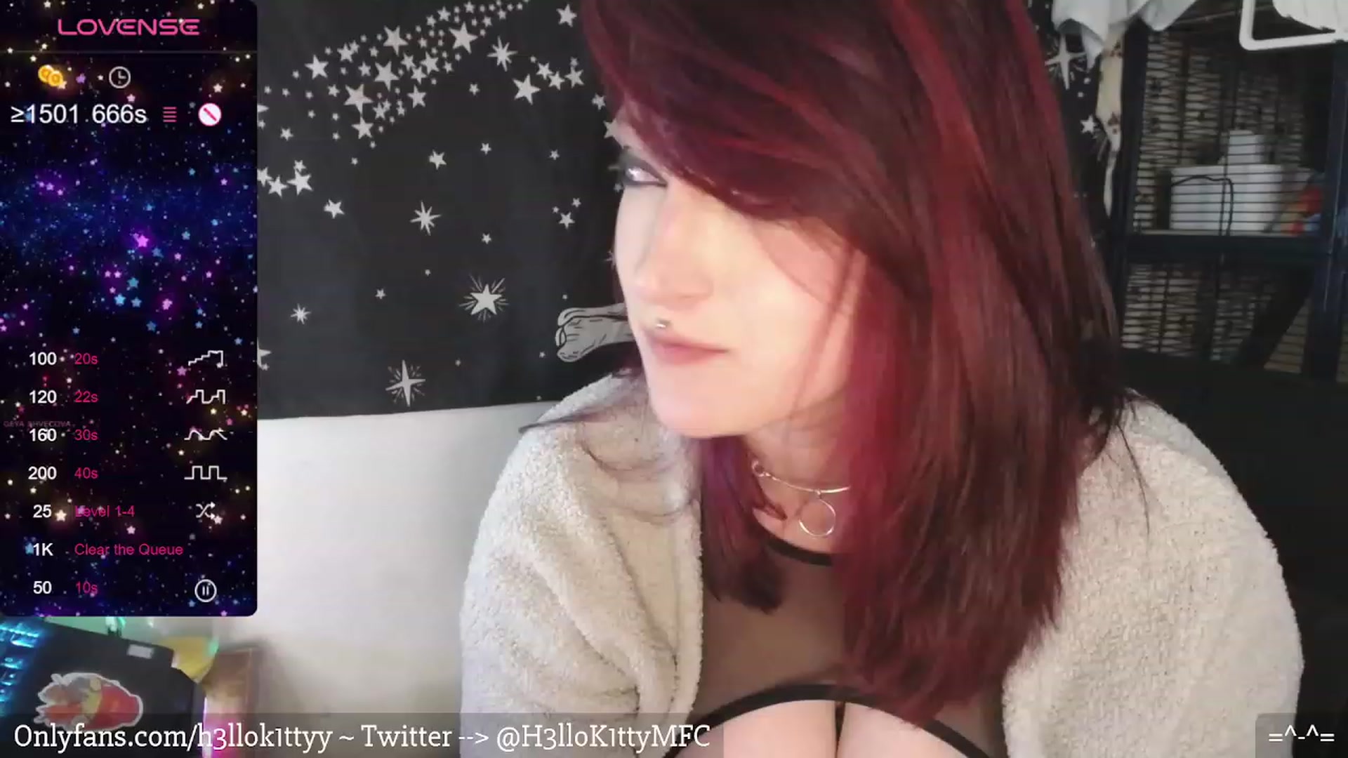 Gallery image thumbnail from H3llok1tty's myfreecams stream on, 02/24/2024, 09:53 image 15 of 20