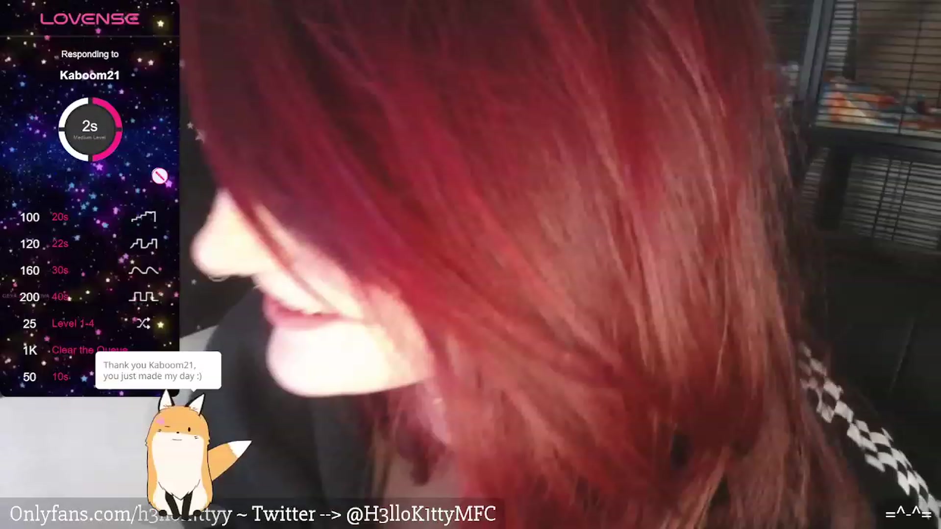 Gallery image thumbnail from H3llok1tty's myfreecams stream on, 02/24/2024, 10:31 image 5 of 20