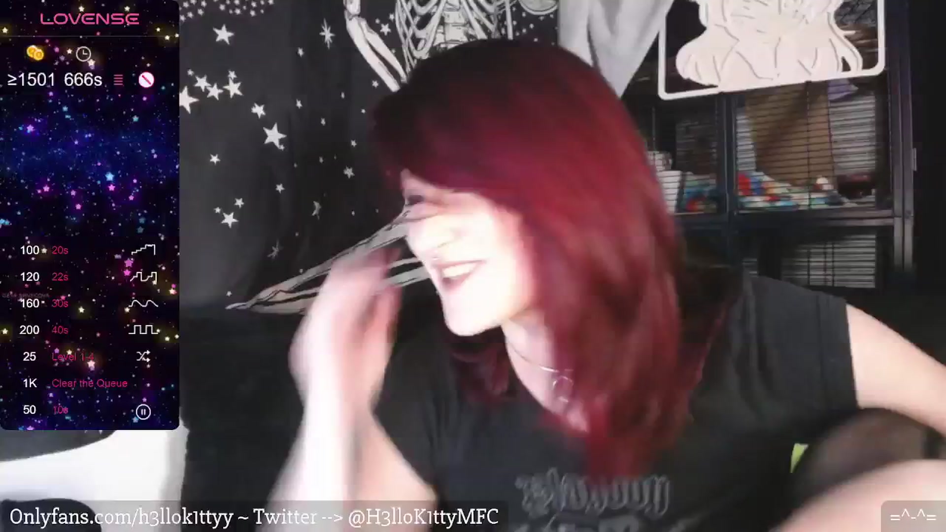 Gallery image thumbnail from H3llok1tty's myfreecams stream on, 02/28/2024, 11:05 image 20 of 20