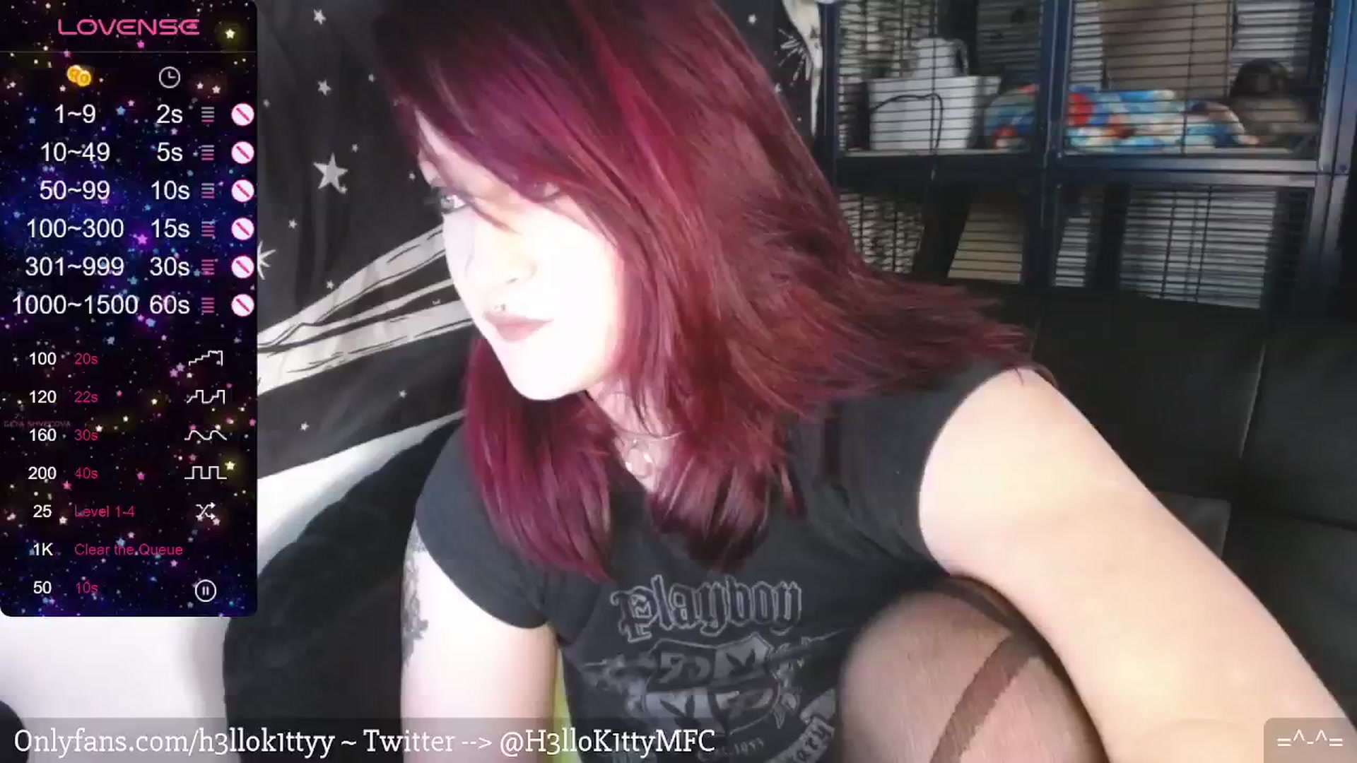 Gallery image thumbnail from H3llok1tty's myfreecams stream on, 02/28/2024, 11:05 image 9 of 20