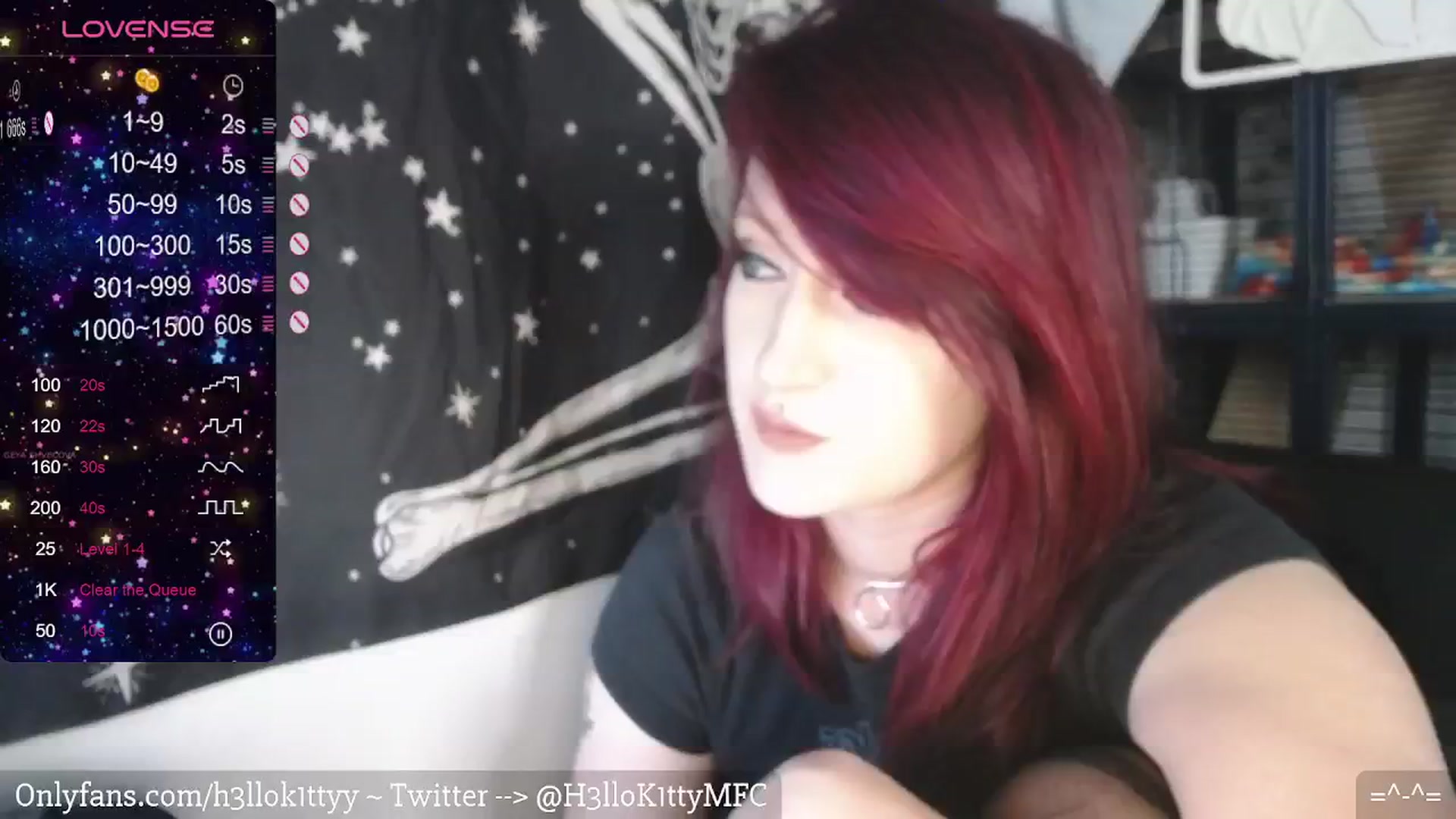 Gallery image thumbnail from H3llok1tty's myfreecams stream on, 02/28/2024, 11:05 image 4 of 20