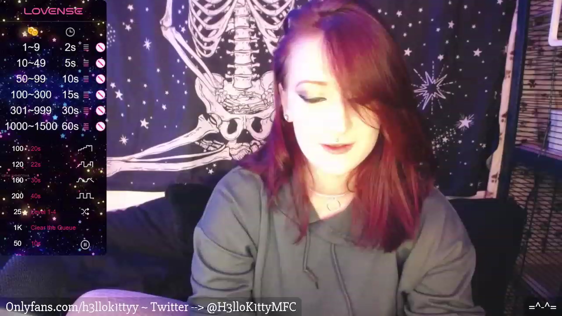 Gallery image thumbnail from H3llok1tty's myfreecams stream on, 03/05/2024, 11:13 image 9 of 20
