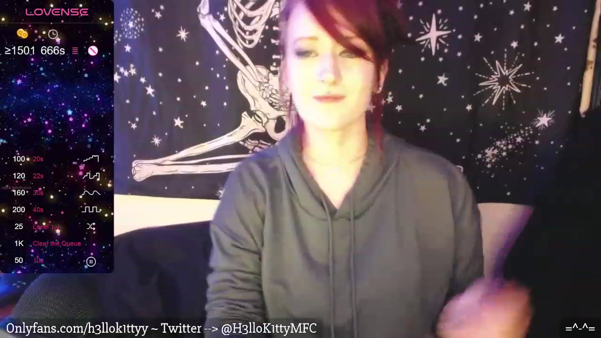 Gallery image thumbnail from H3llok1tty's myfreecams stream on, 03/05/2024, 11:13 image 20 of 20