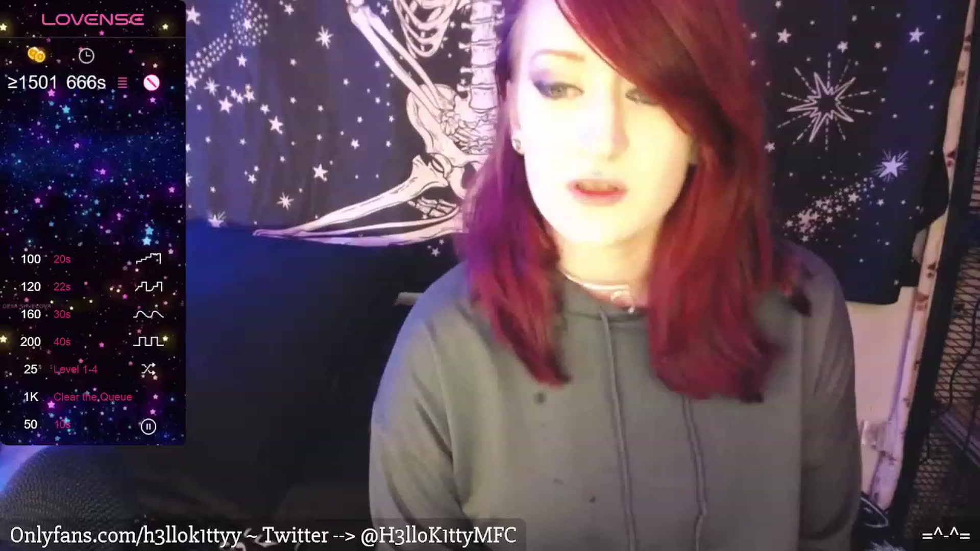 Gallery image thumbnail from H3llok1tty's myfreecams stream on, 03/05/2024, 12:06 image 6 of 20