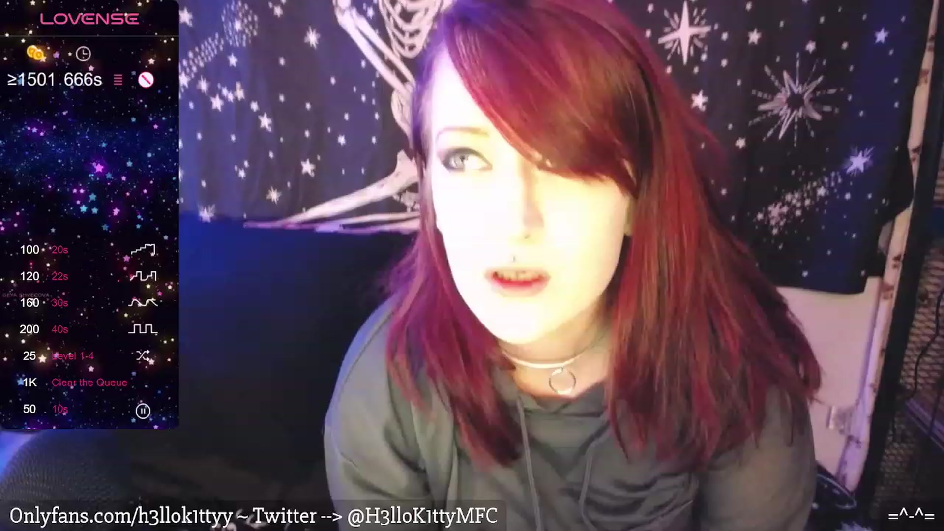 Gallery image thumbnail from H3llok1tty's myfreecams stream on, 03/05/2024, 12:06 image 14 of 20
