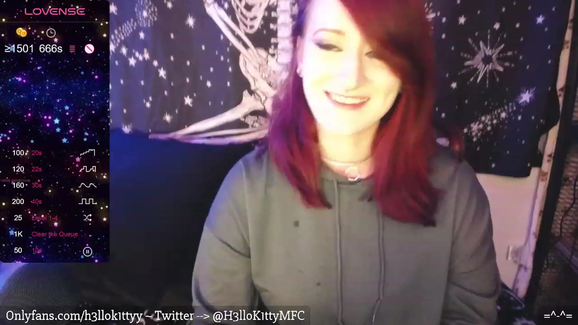 Gallery image thumbnail from H3llok1tty's myfreecams stream on, 03/05/2024, 12:06 image 5 of 20
