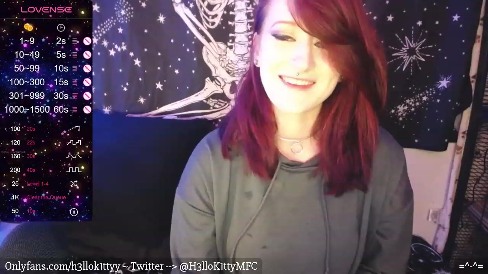 Gallery image thumbnail from H3llok1tty's myfreecams stream on, 03/05/2024, 12:06 image 11 of 20