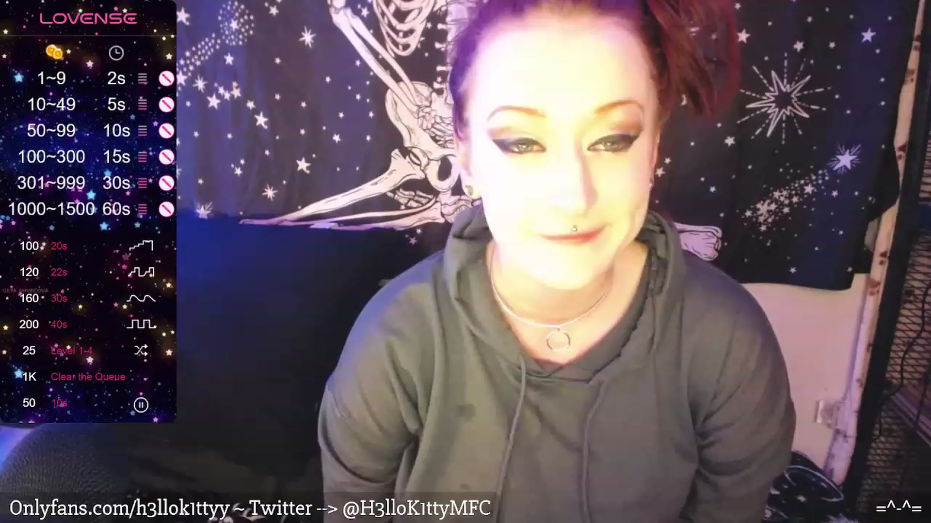 Gallery image thumbnail from H3llok1tty's myfreecams stream on, 03/05/2024, 12:06 image 17 of 20
