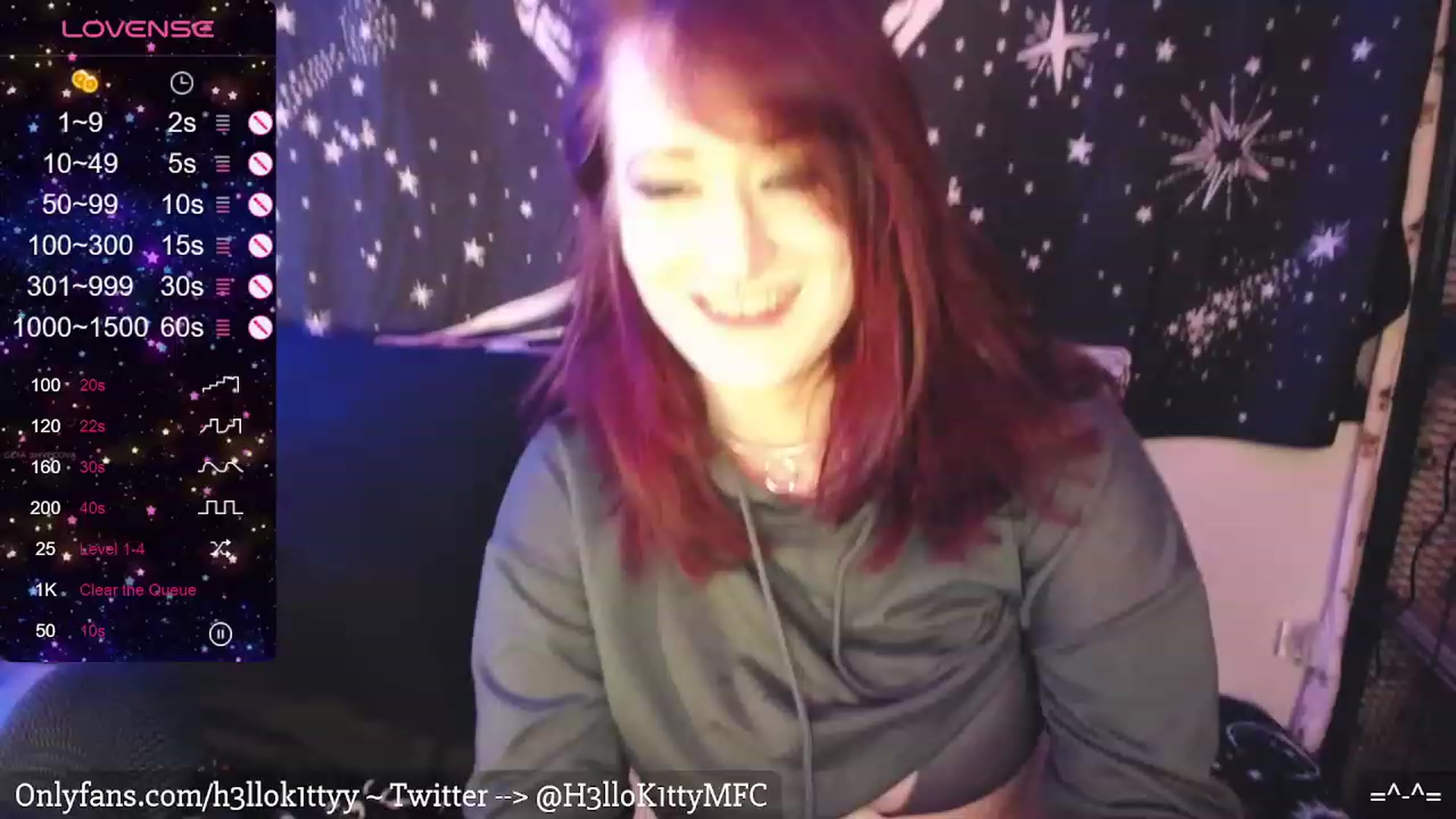 Gallery image thumbnail from H3llok1tty's myfreecams stream on, 03/05/2024, 12:06 image 16 of 20