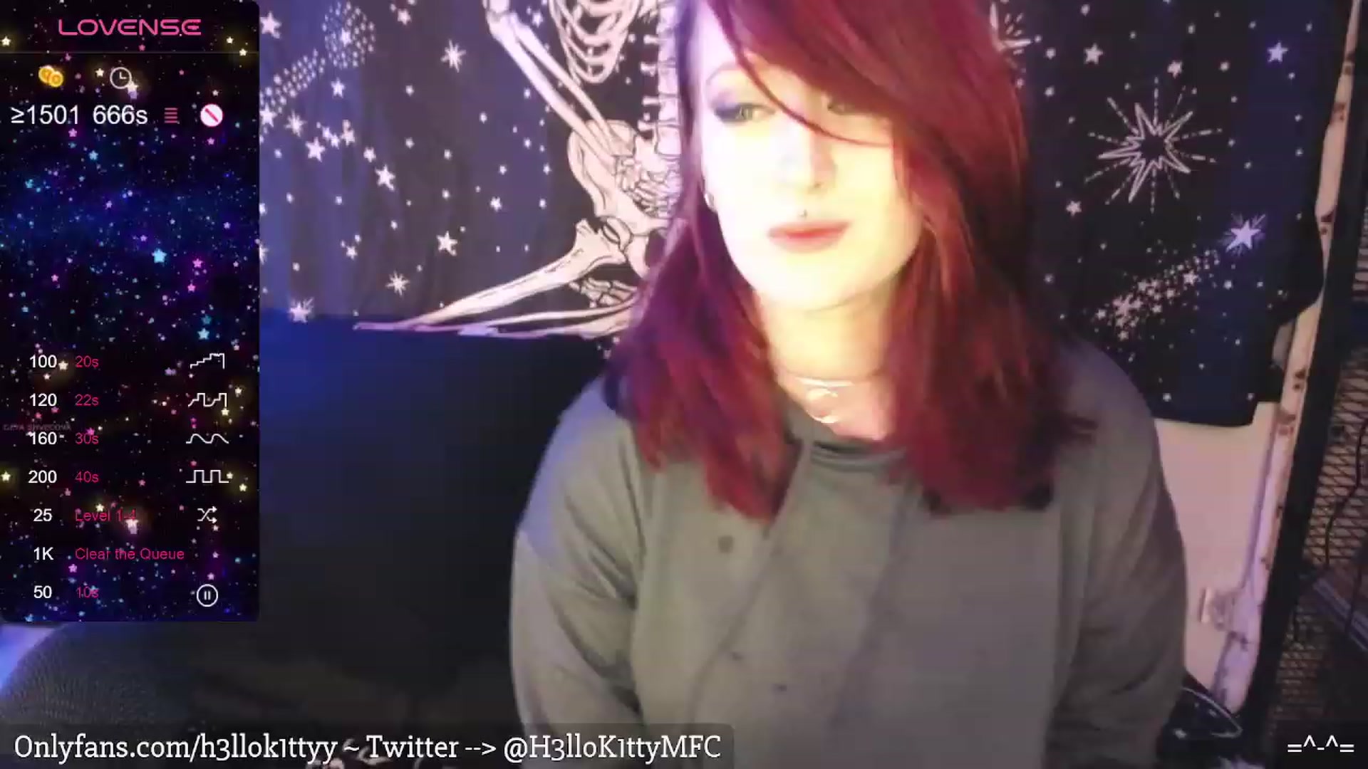 Gallery image thumbnail from H3llok1tty's myfreecams stream on, 03/05/2024, 12:06 image 8 of 20