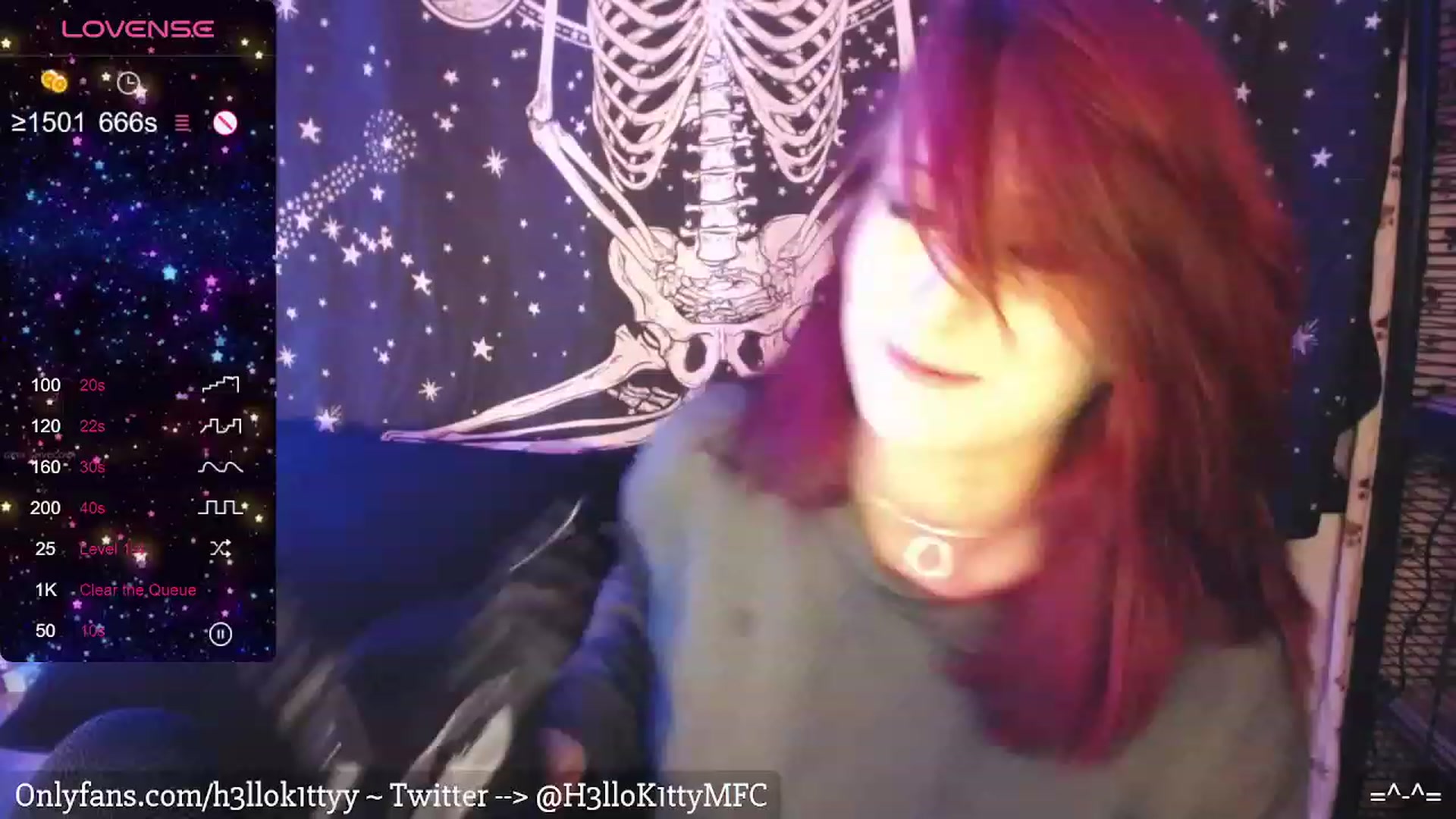 Gallery image thumbnail from H3llok1tty's myfreecams stream on, 03/05/2024, 12:06 image 20 of 20