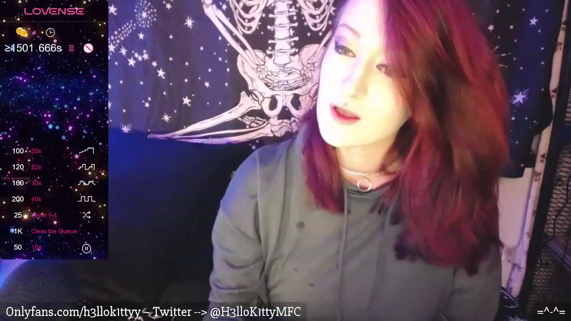 Gallery image thumbnail from H3llok1tty's myfreecams stream on, 03/05/2024, 12:06 image 7 of 20
