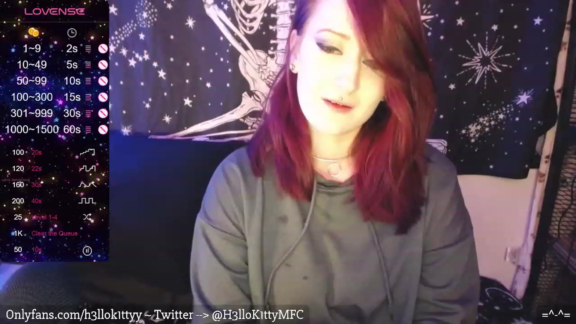 Gallery image thumbnail from H3llok1tty's myfreecams stream on, 03/05/2024, 12:06 image 9 of 20