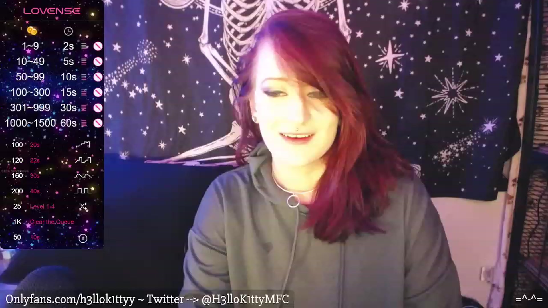 Gallery image thumbnail from H3llok1tty's myfreecams stream on, 03/05/2024, 12:06 image 18 of 20