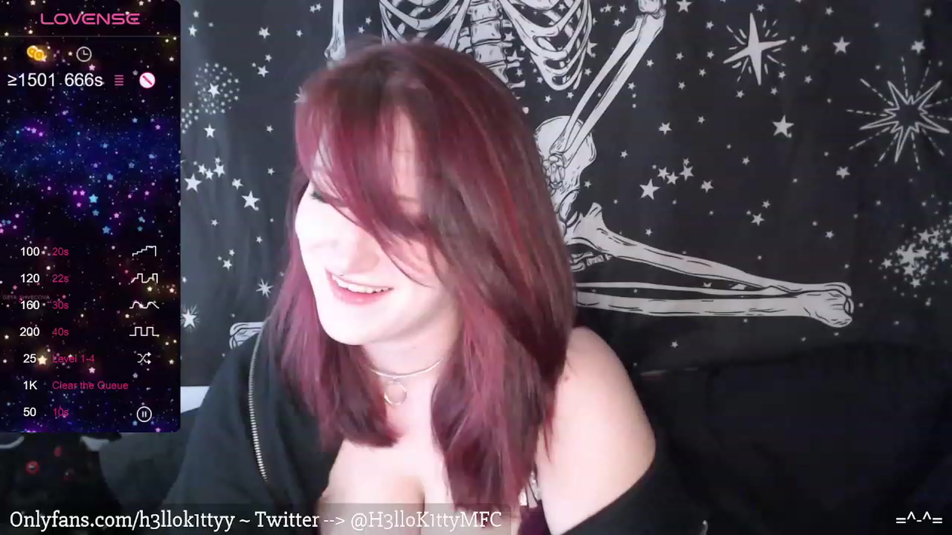 Gallery image thumbnail from H3llok1tty's myfreecams stream on, 03/08/2024, 11:05 image 14 of 20