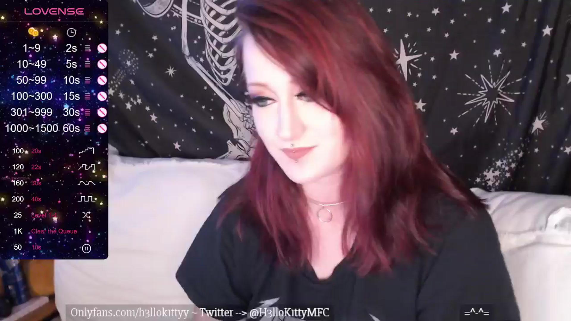 Gallery image thumbnail from H3llok1tty's myfreecams stream on, 03/27/2024, 06:06 image 1 of 20