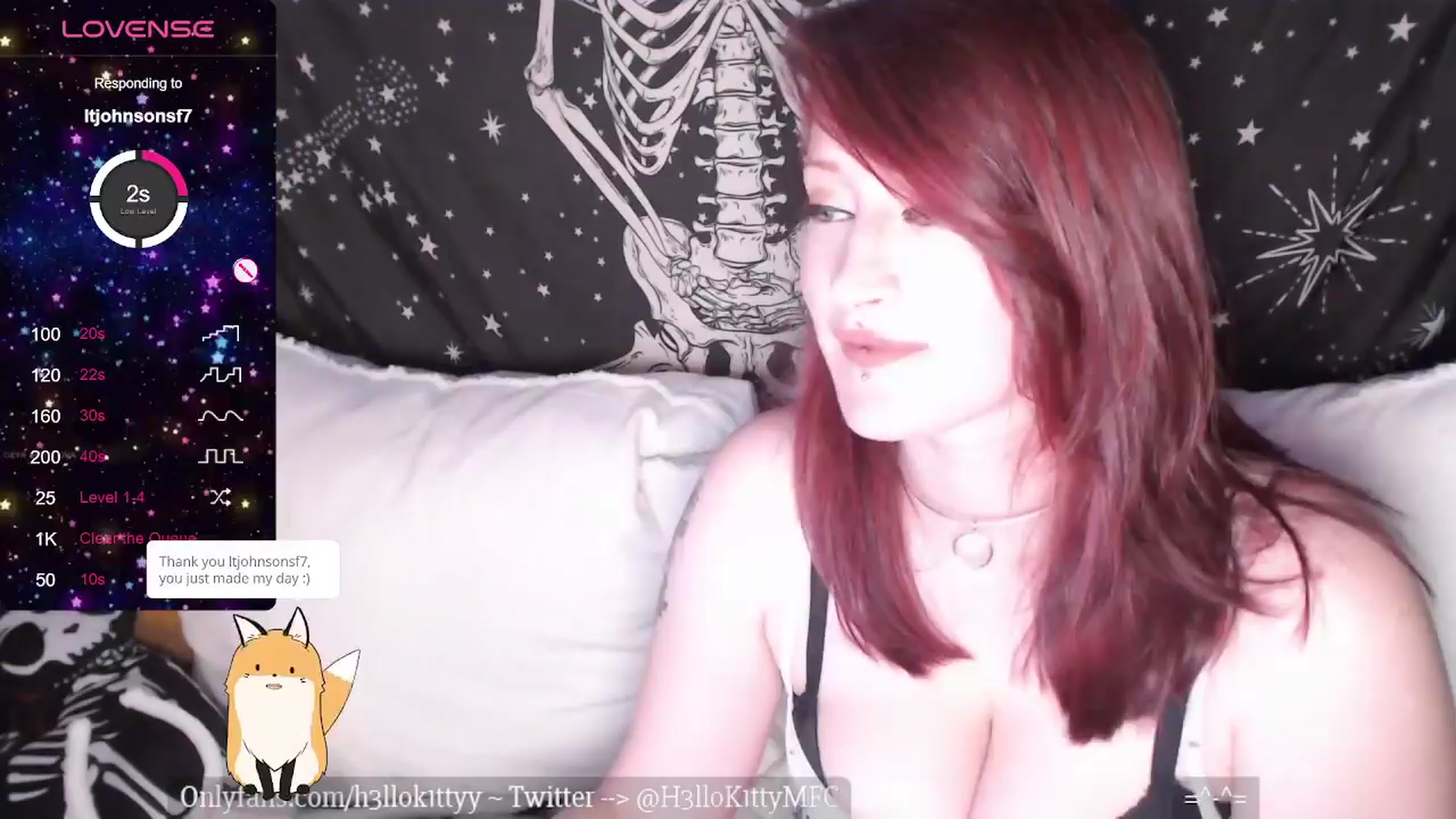 Gallery image thumbnail from H3llok1tty's myfreecams stream on, 04/01/2024, 11:34 image 5 of 20