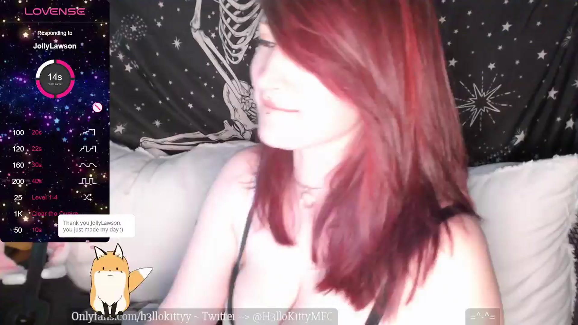 Gallery image thumbnail from H3llok1tty's myfreecams stream on, 04/01/2024, 11:34 image 15 of 20
