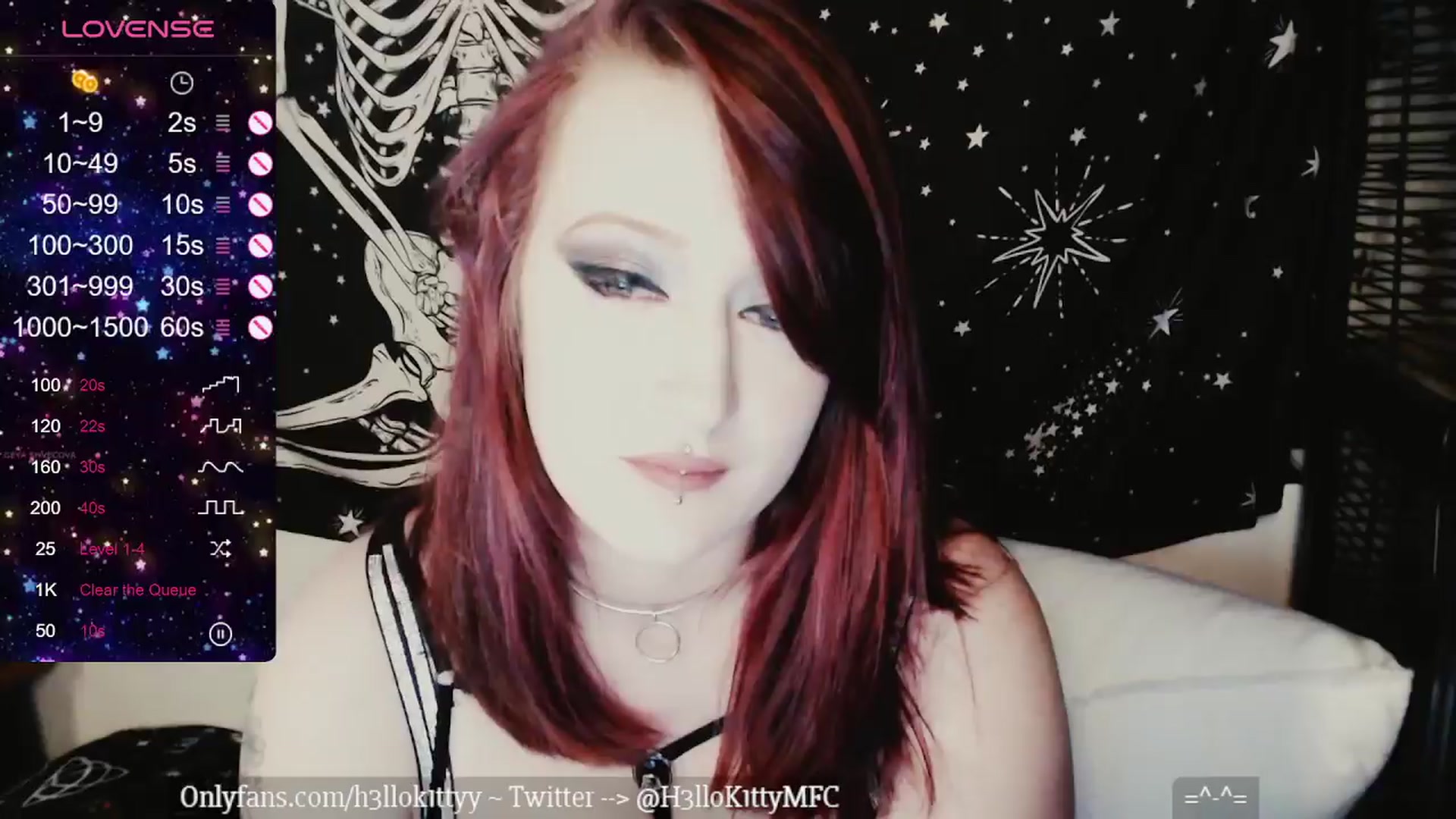 Gallery image thumbnail from H3llok1tty's myfreecams stream on, 04/05/2024, 09:06 image 13 of 20