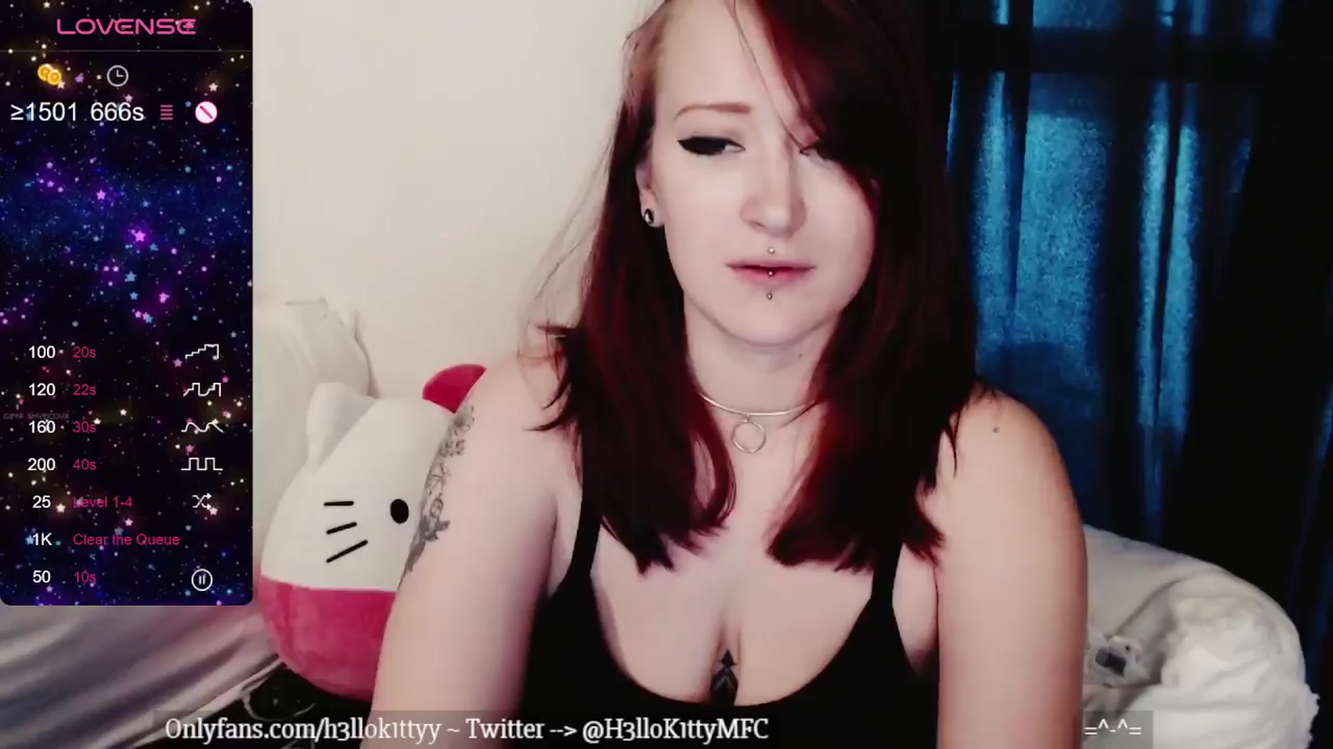 Gallery image thumbnail from H3llok1tty's myfreecams stream on, 04/14/2024, 11:32 image 8 of 20