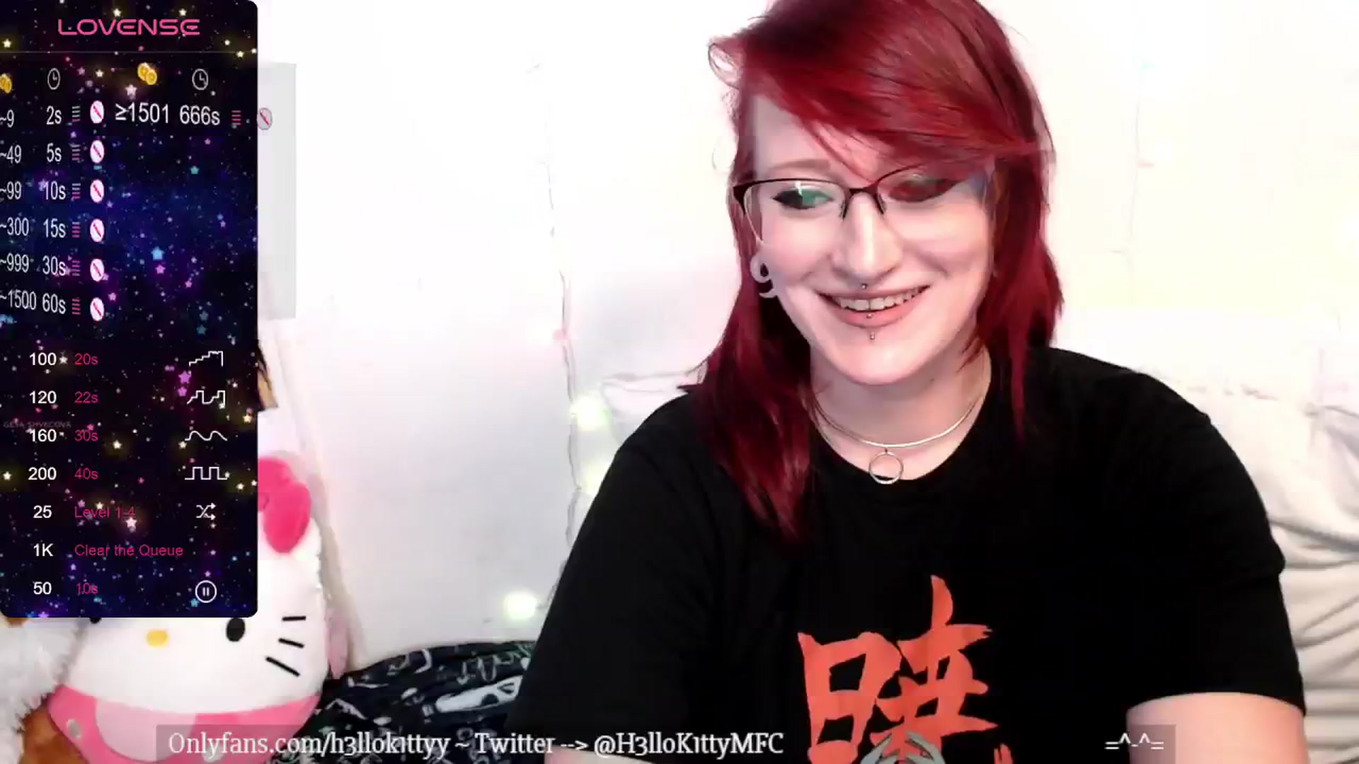 Gallery image thumbnail from H3llok1tty's myfreecams stream on, 04/30/2024, 11:07 image 9 of 20