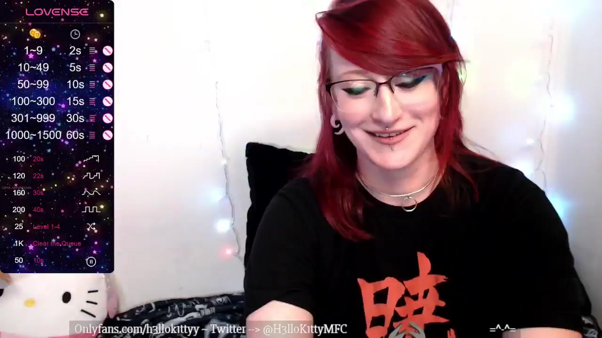Gallery image thumbnail from H3llok1tty's myfreecams stream on, 04/30/2024, 11:07 image 1 of 20